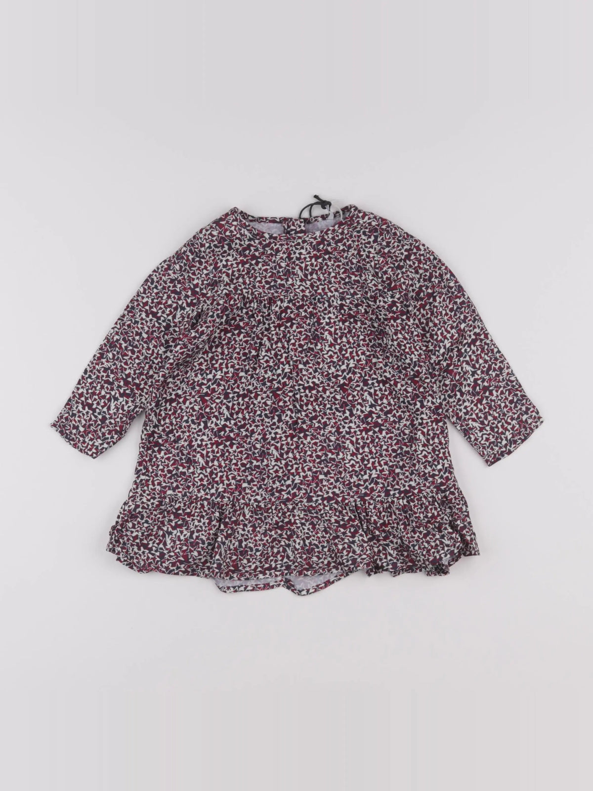 IKKS - robe rouge - 12 mois