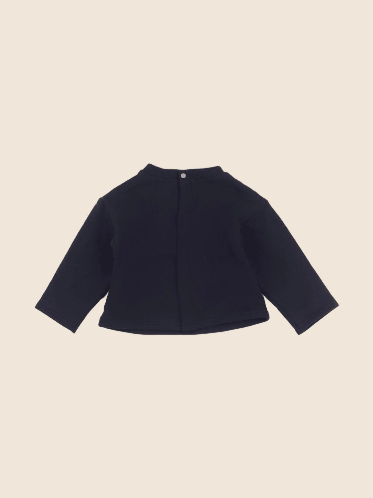 IKKS - sweat bleu - 12 mois