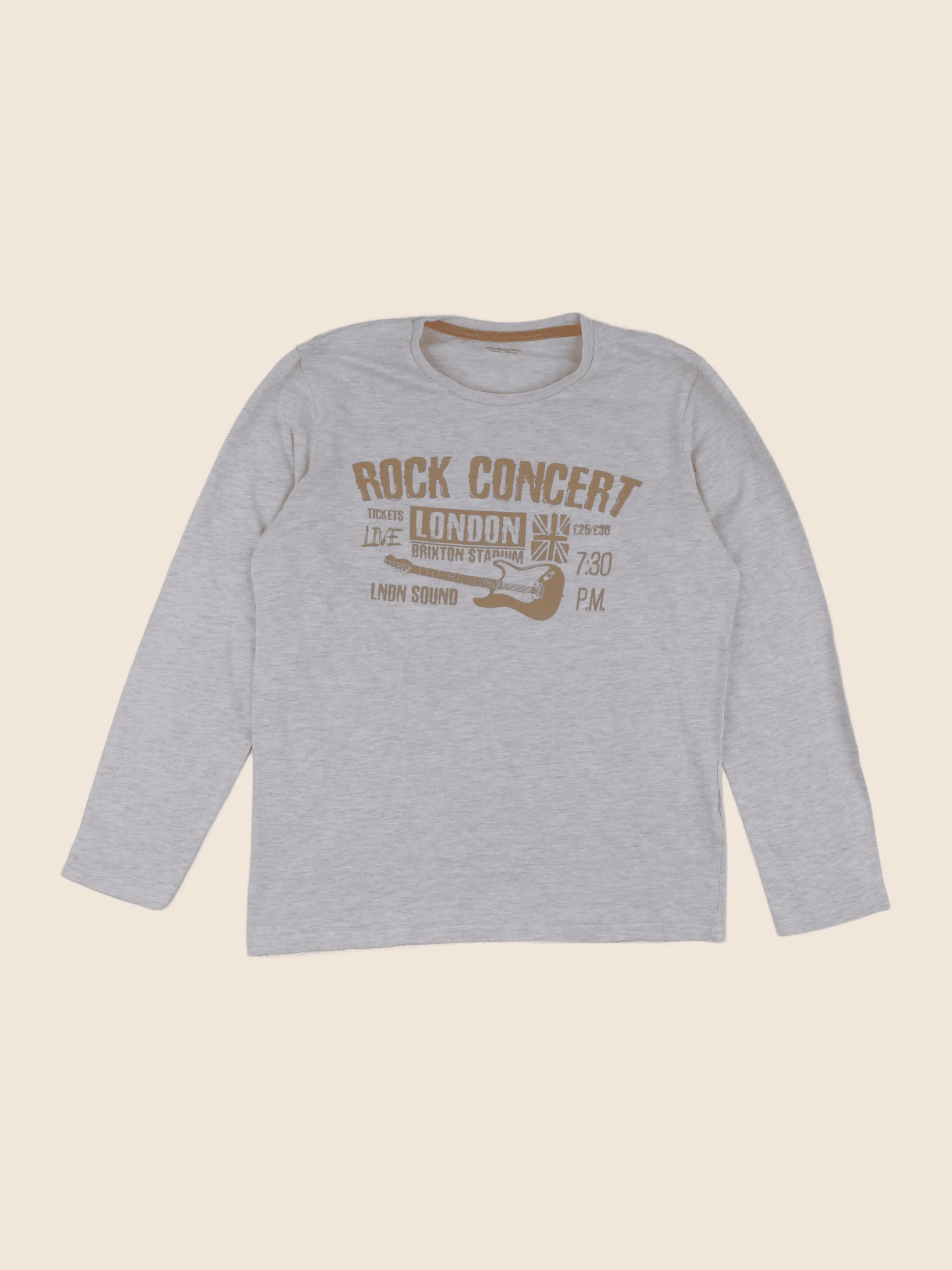 Vertbaudet - tee-shirt gris - 12 ans
