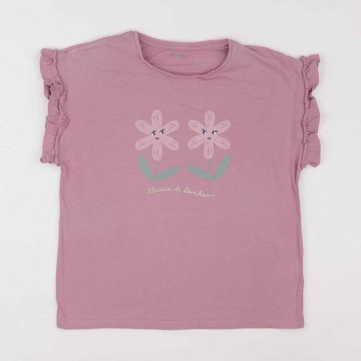 Vertbaudet - tee-shirt violet - 12 ans
