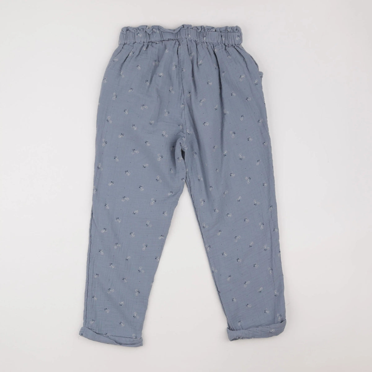 Vertbaudet - pantalon bleu - 12 ans