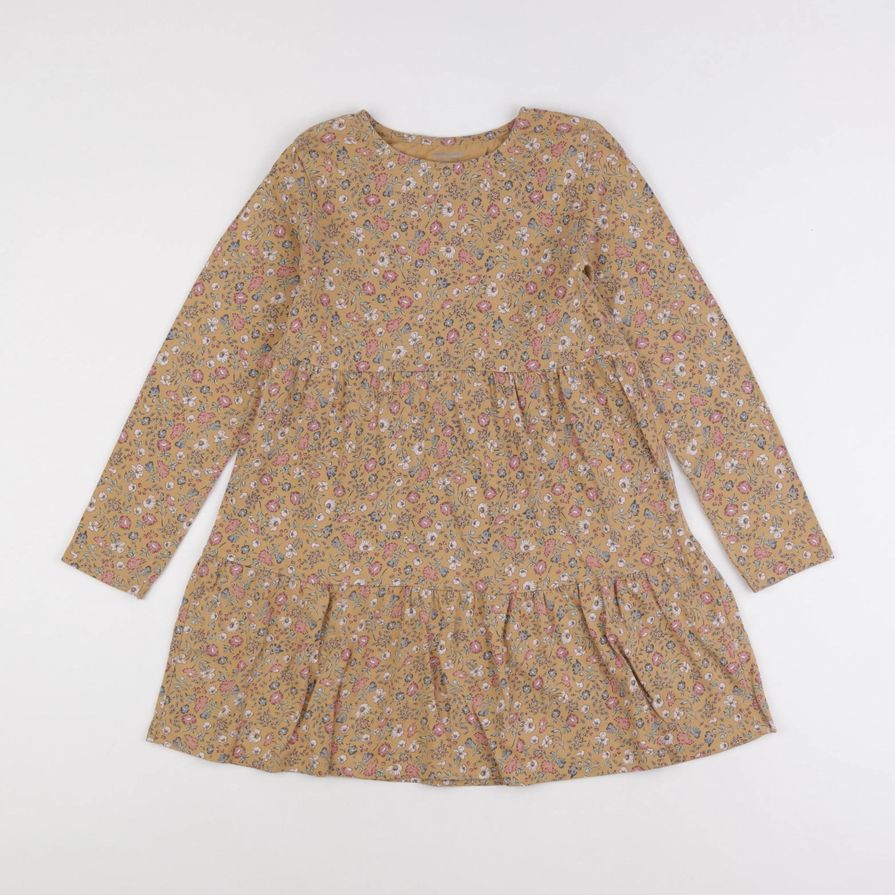 Vertbaudet - robe jaune - 8 ans