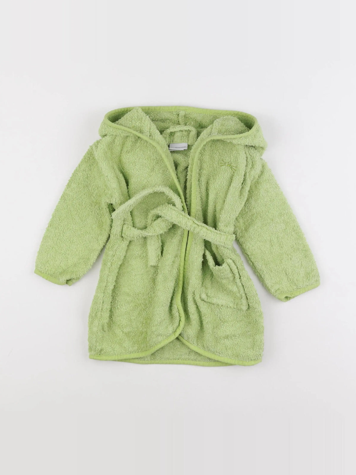 Vertbaudet - peignoir vert - 18 mois