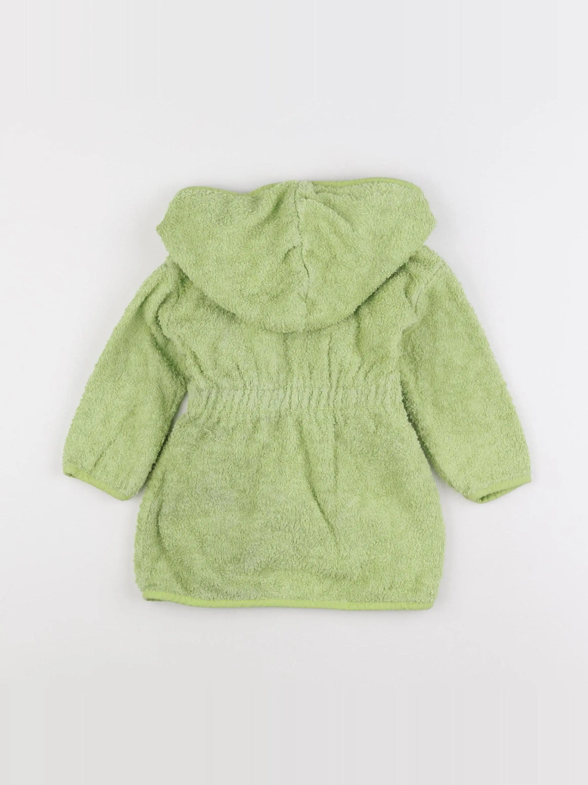 Vertbaudet - peignoir vert - 18 mois