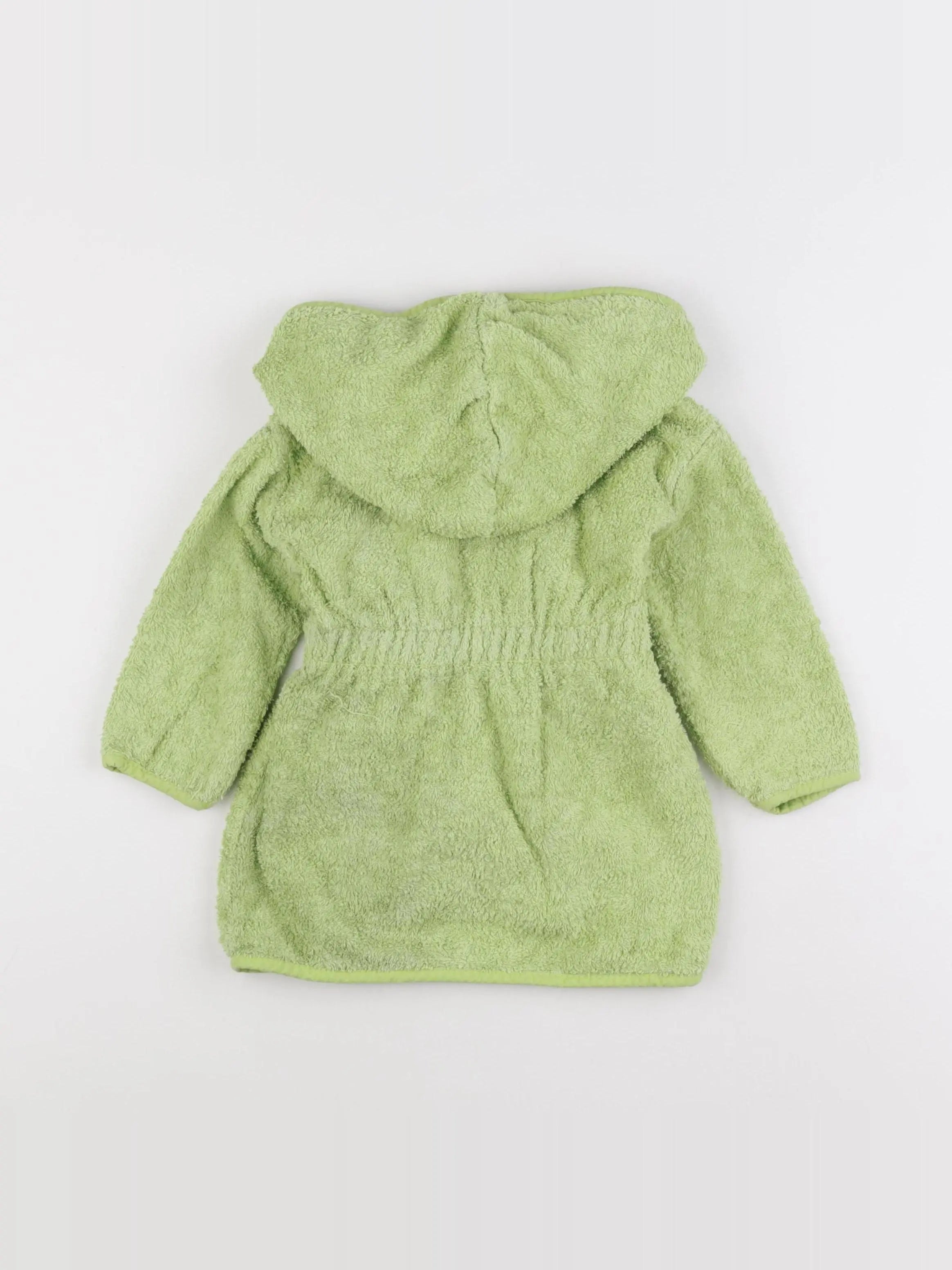 Vertbaudet - peignoir vert - 18 mois