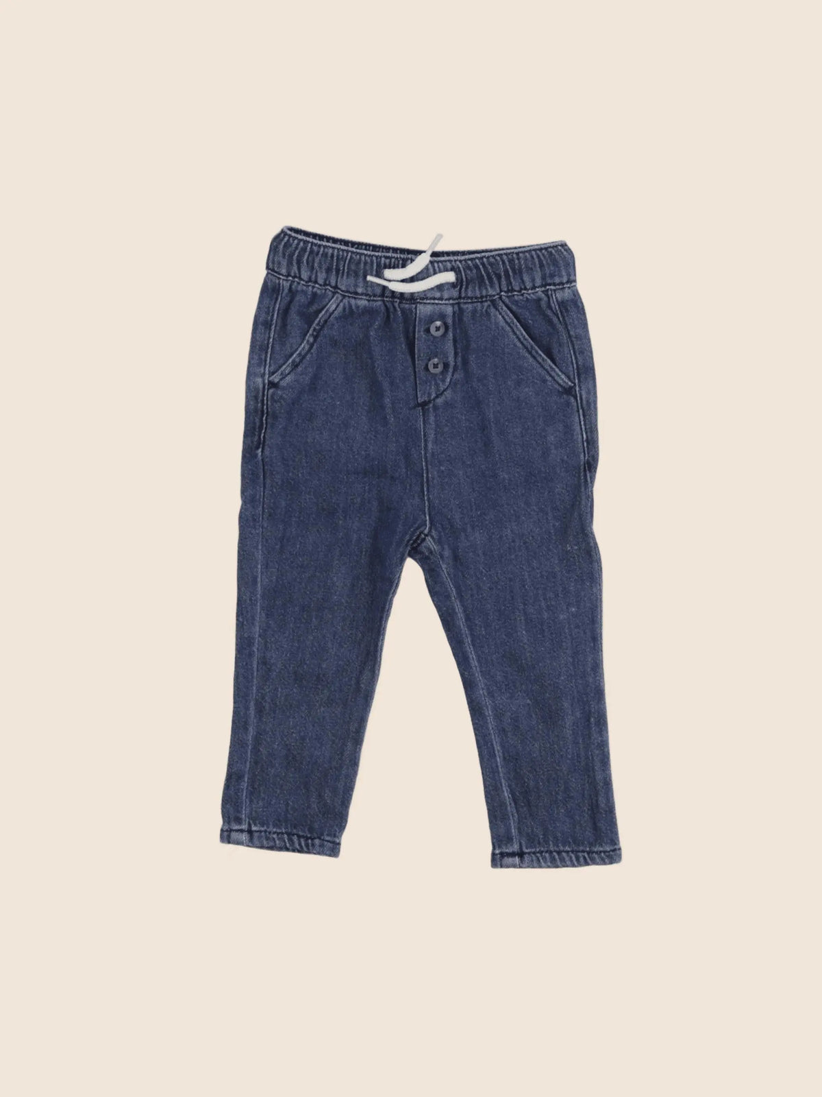 Vertbaudet - jean bleu - 9 mois
