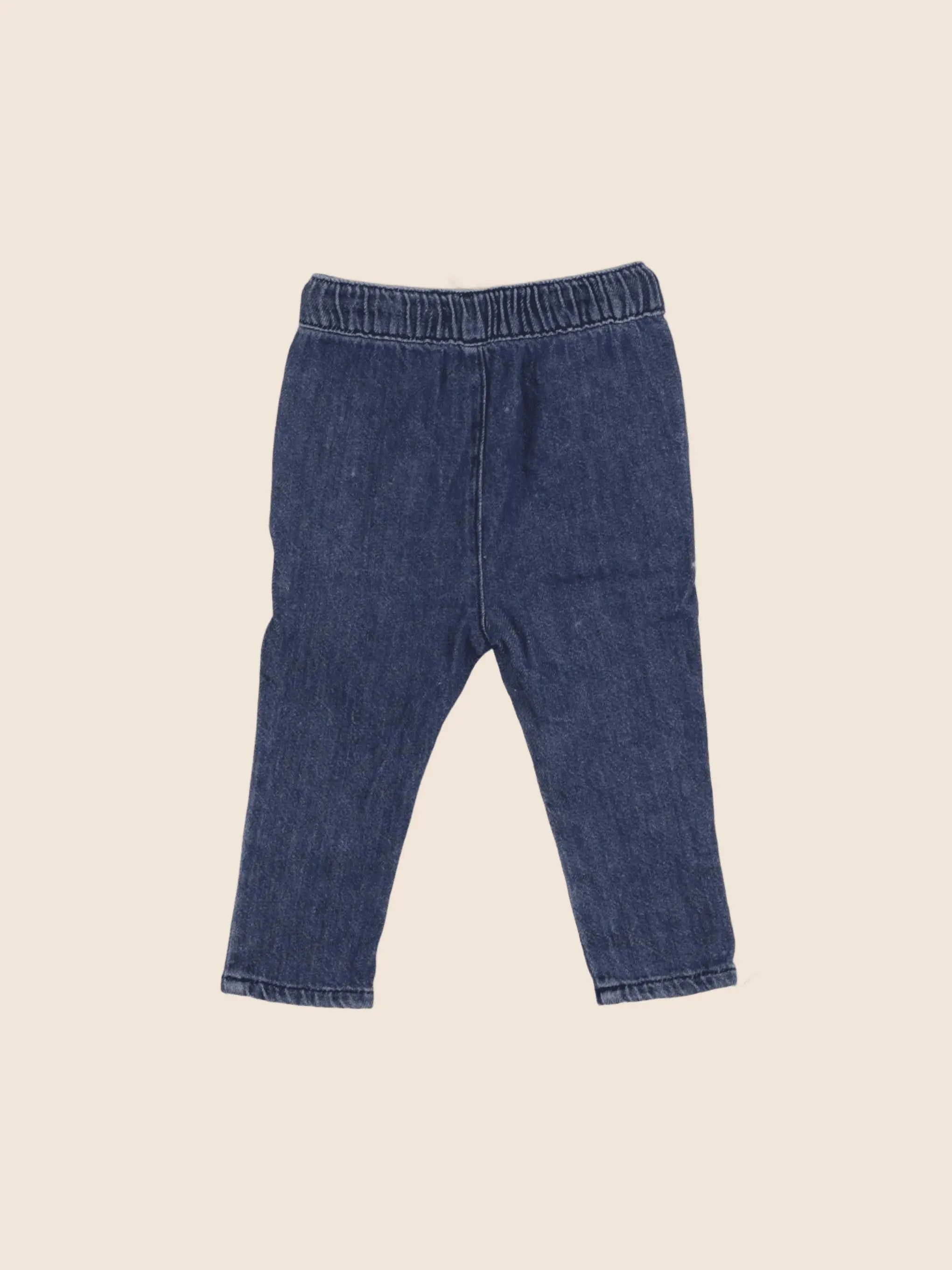 Vertbaudet - jean bleu - 9 mois