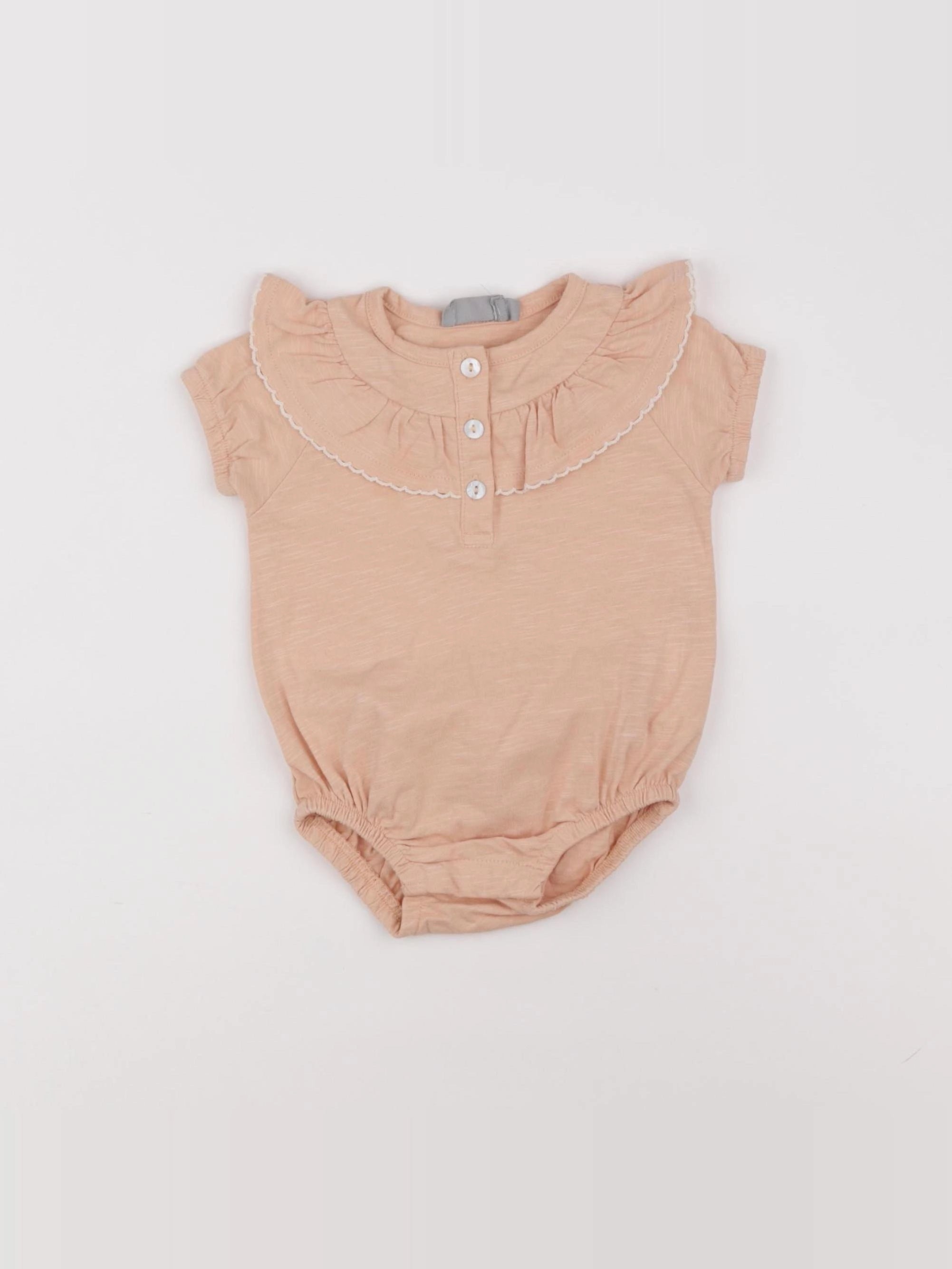 Boutchou - combinaison rose - 3 mois