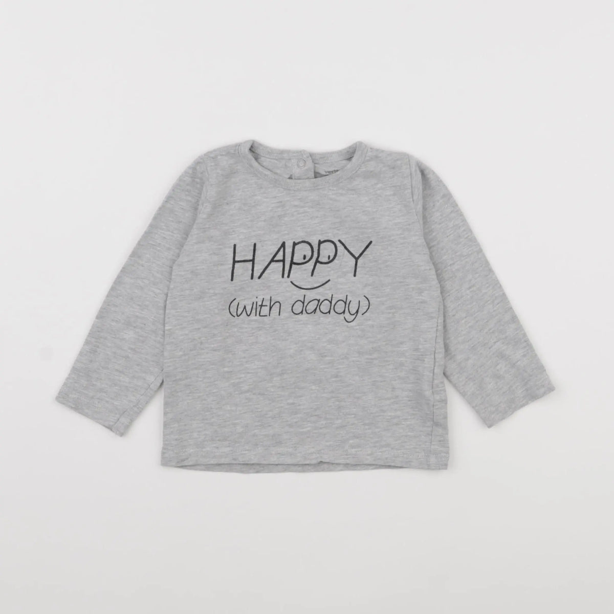 Vertbaudet - tee-shirt gris - 18 mois