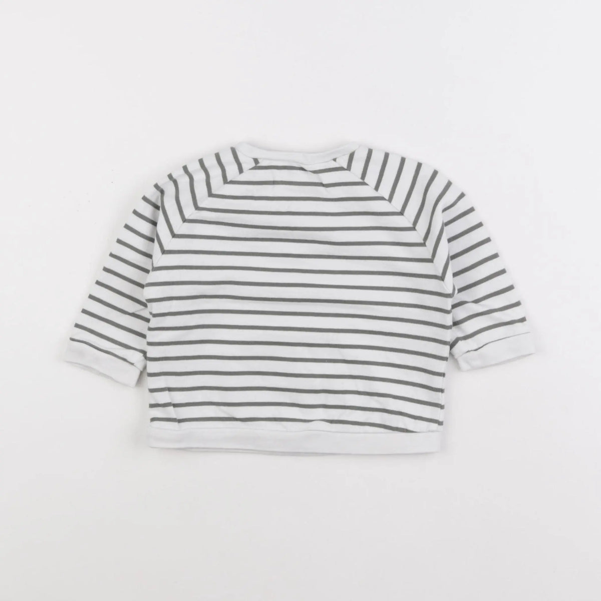 Vertbaudet - sweat vert - 12 mois