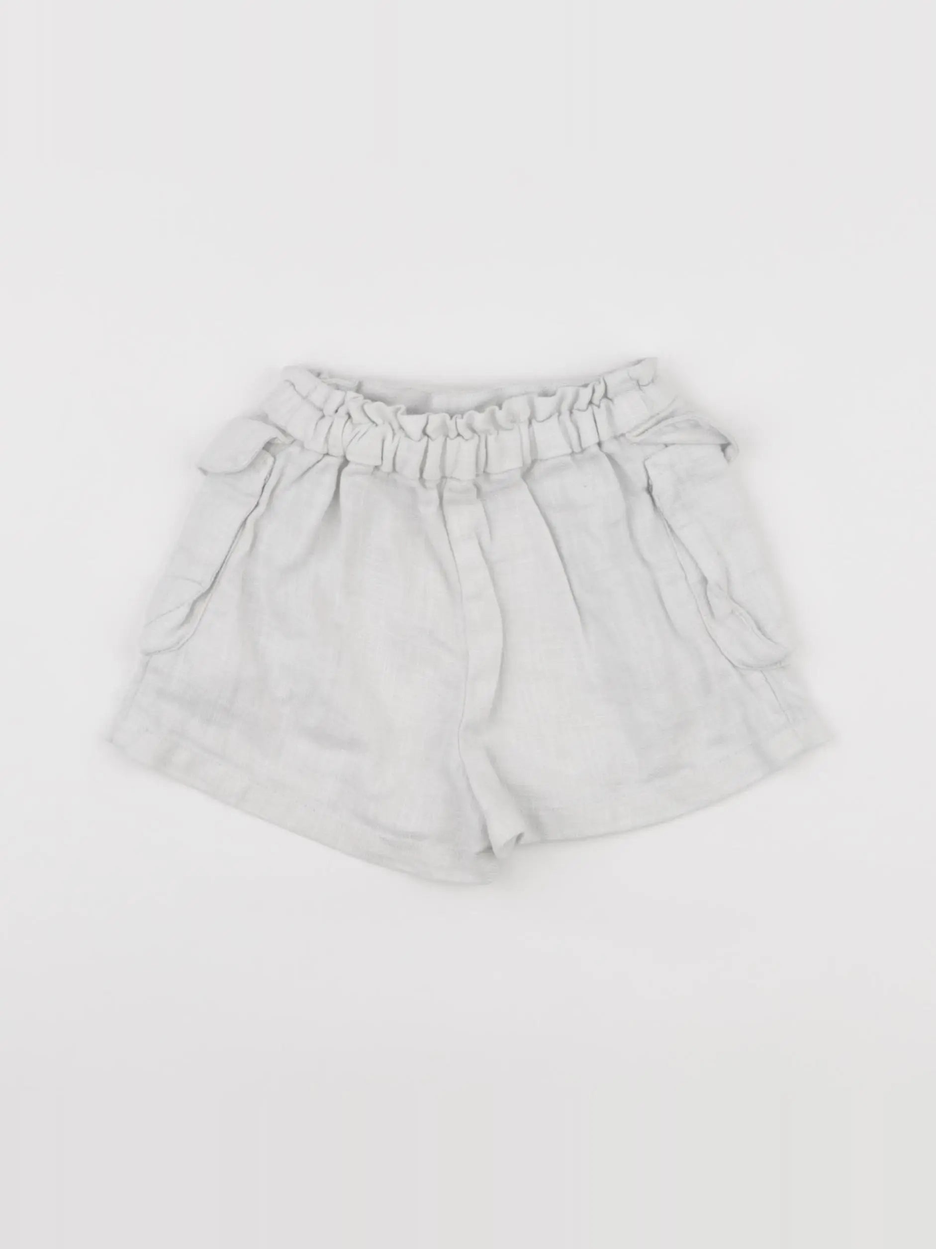 Zara - short beige - 12/18 mois