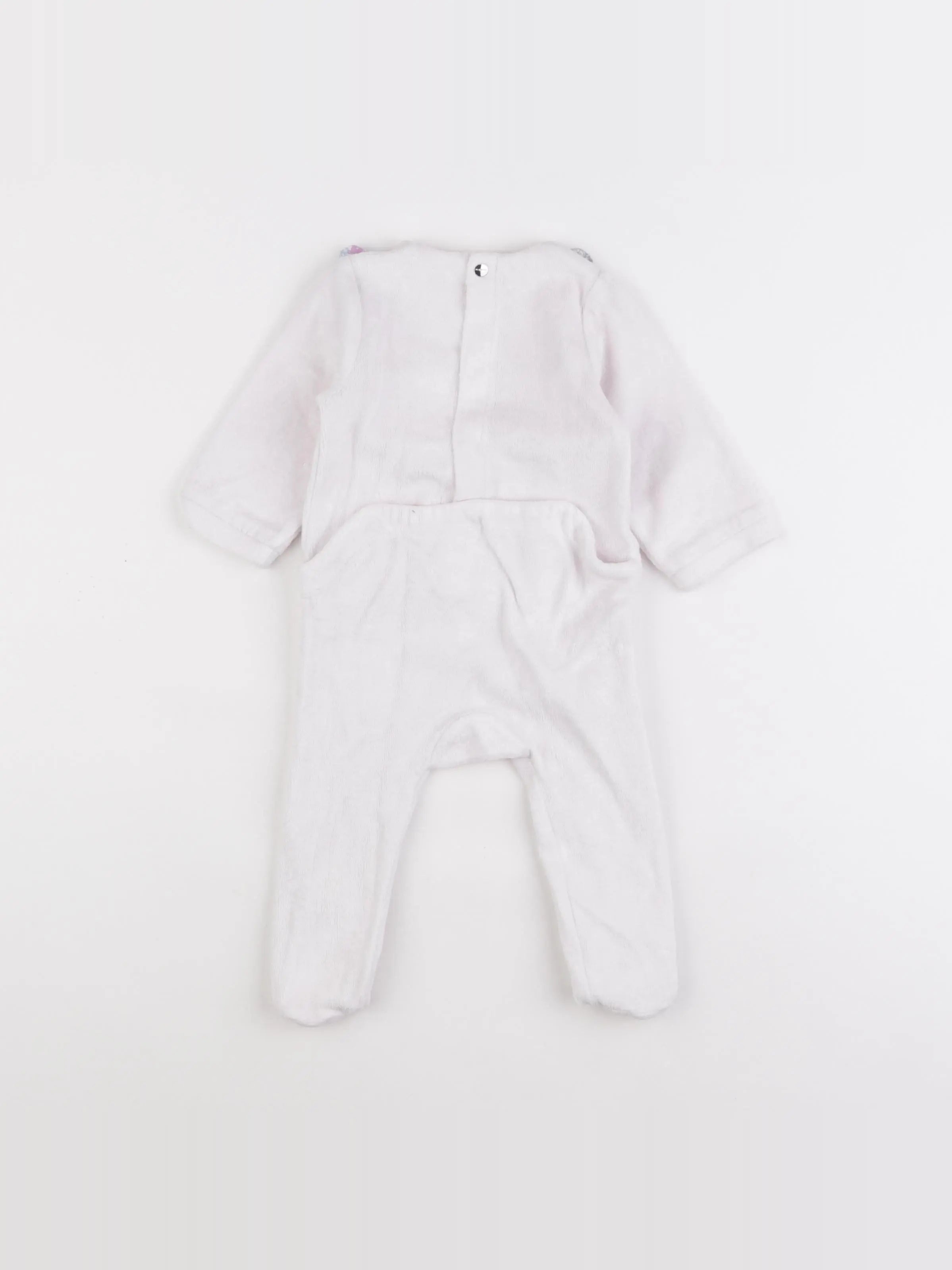 Jacadi - pyjama velours rose - 6 mois