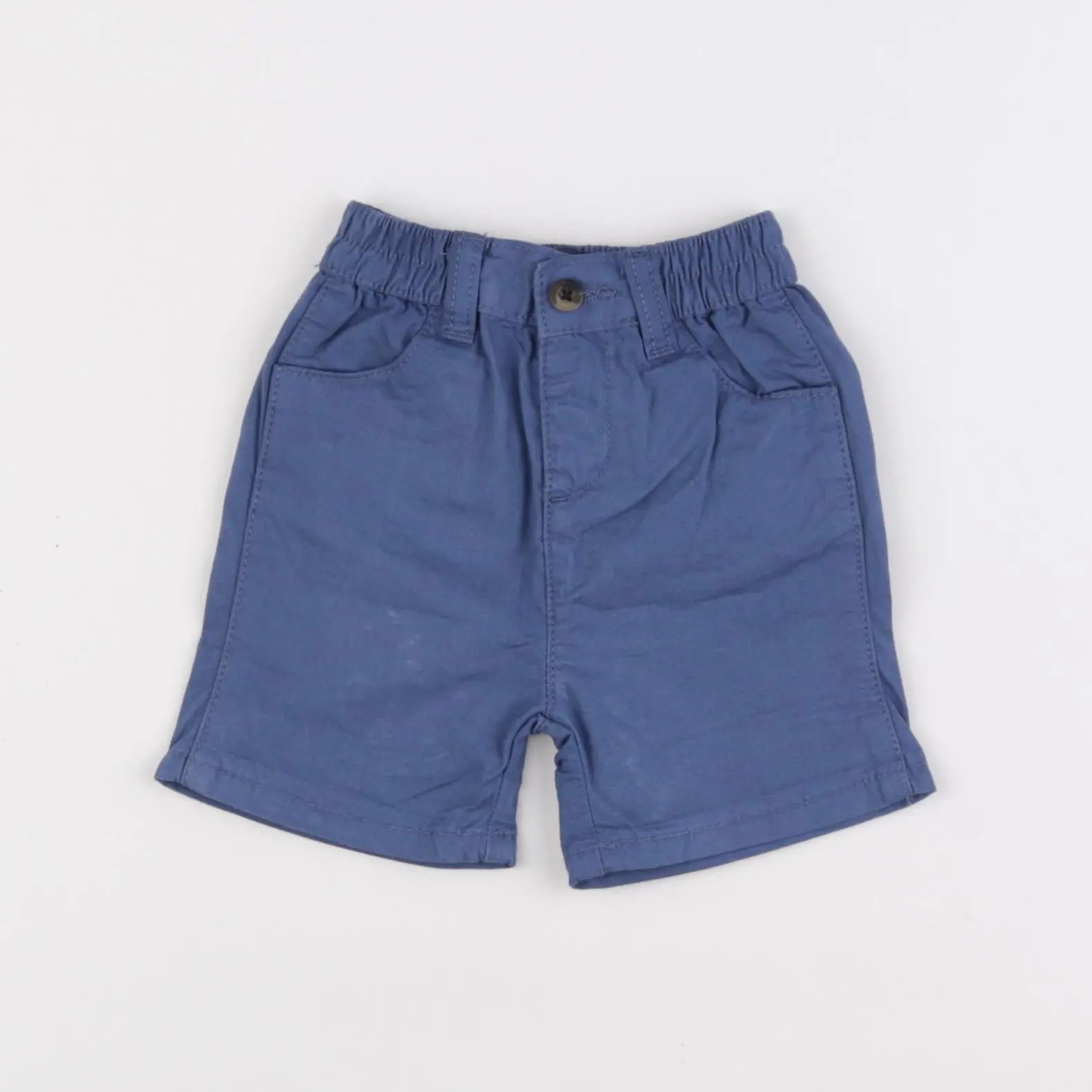 Vertbaudet - short bleu - 6 mois