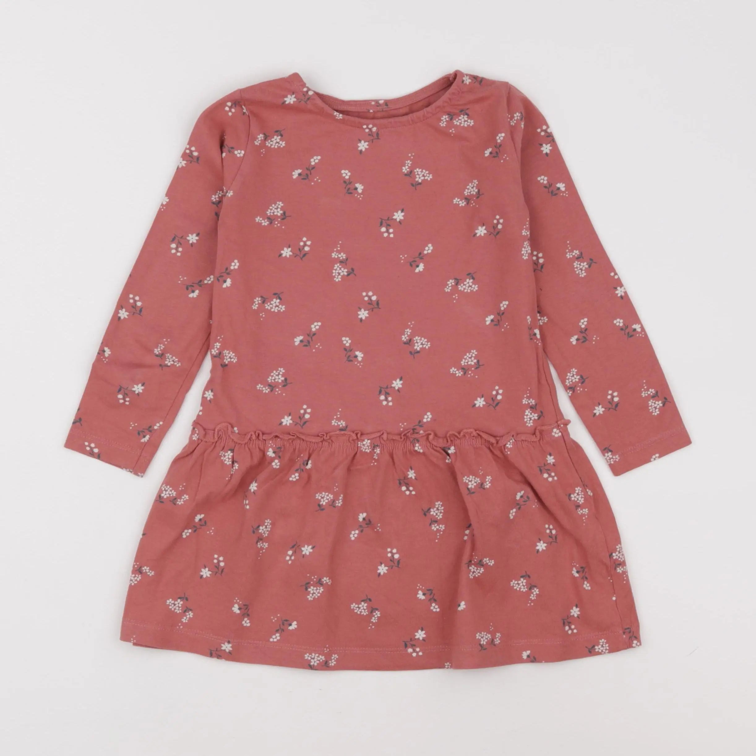 Vertbaudet - robe rose - 3 ans
