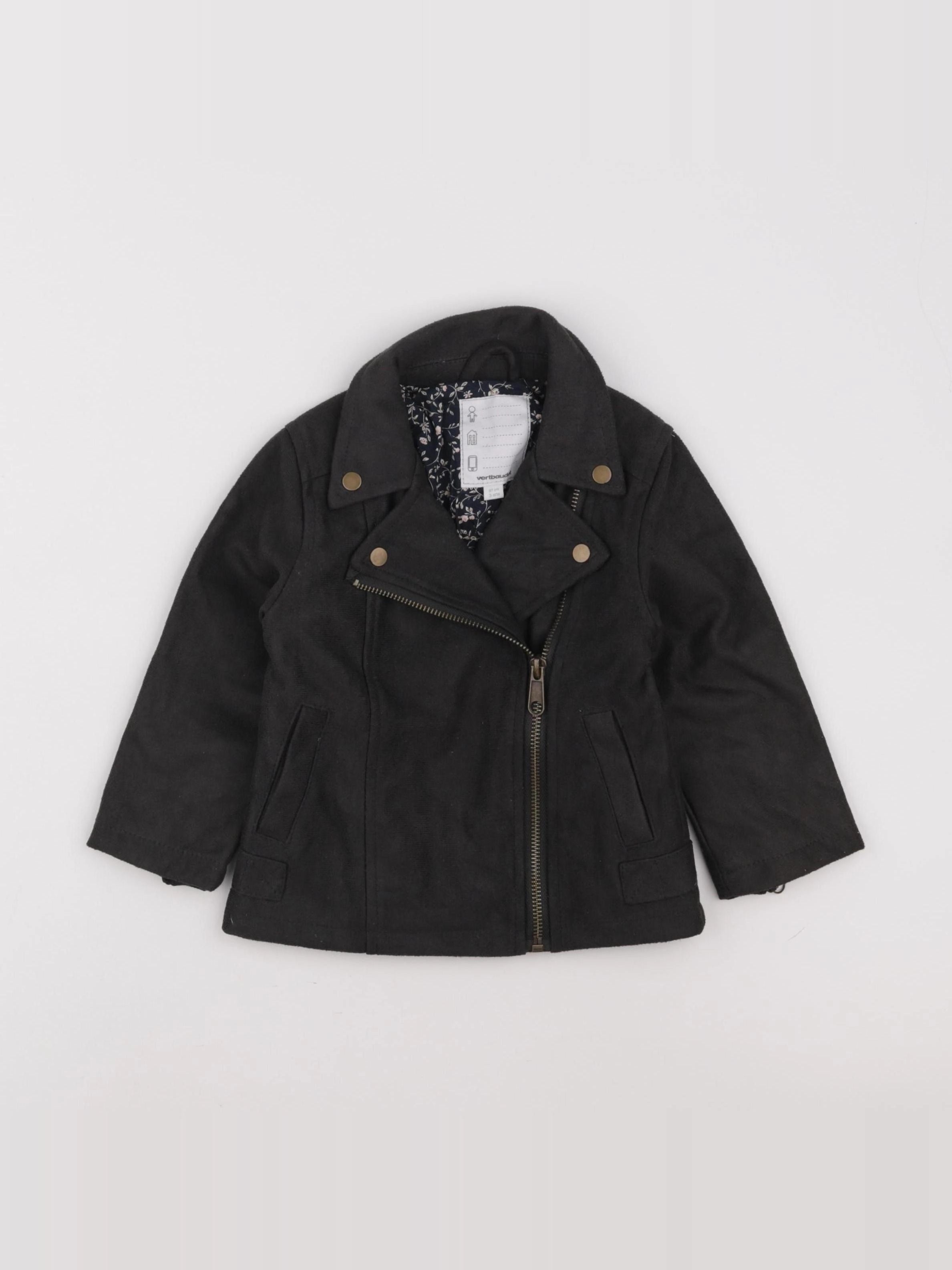 Vertbaudet - veste gris - 3 ans