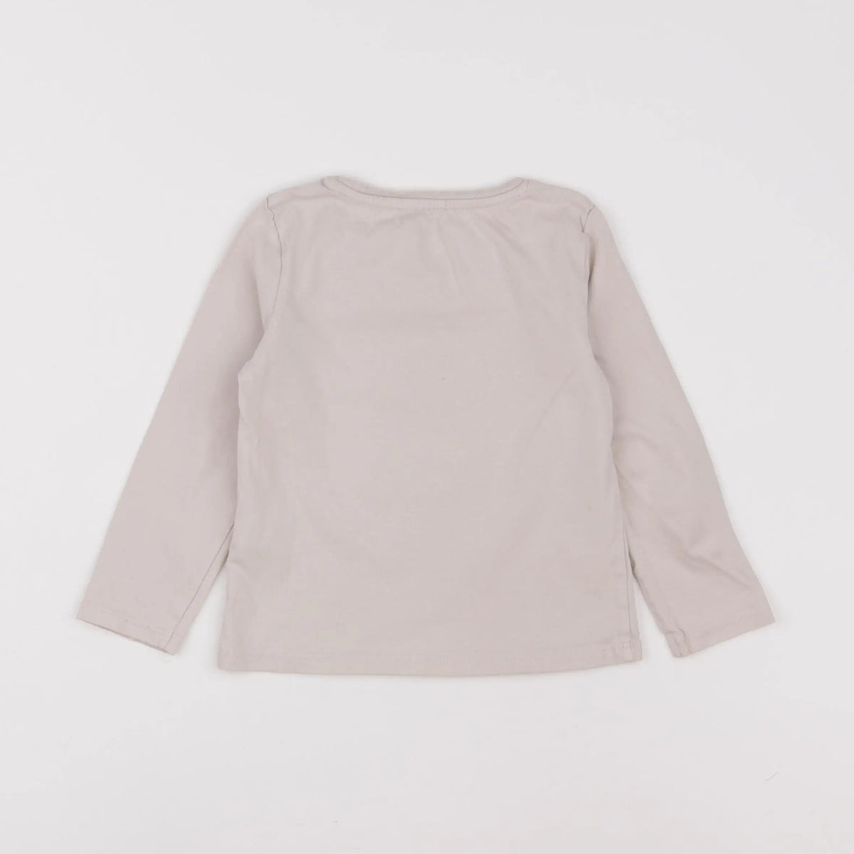 Vertbaudet - tee-shirt beige, or - 3 ans