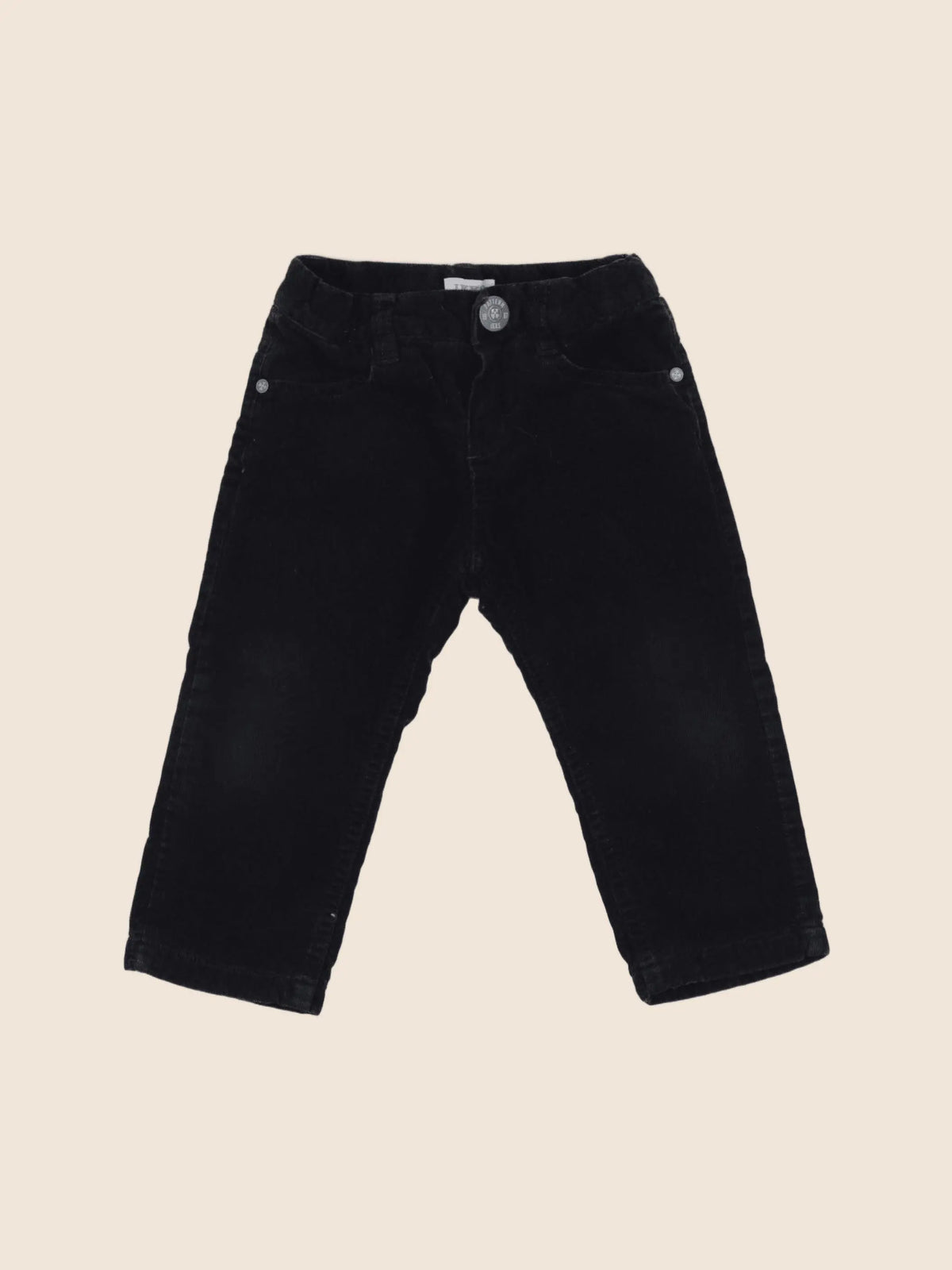 IKKS - pantalon doublé bleu - 12 mois