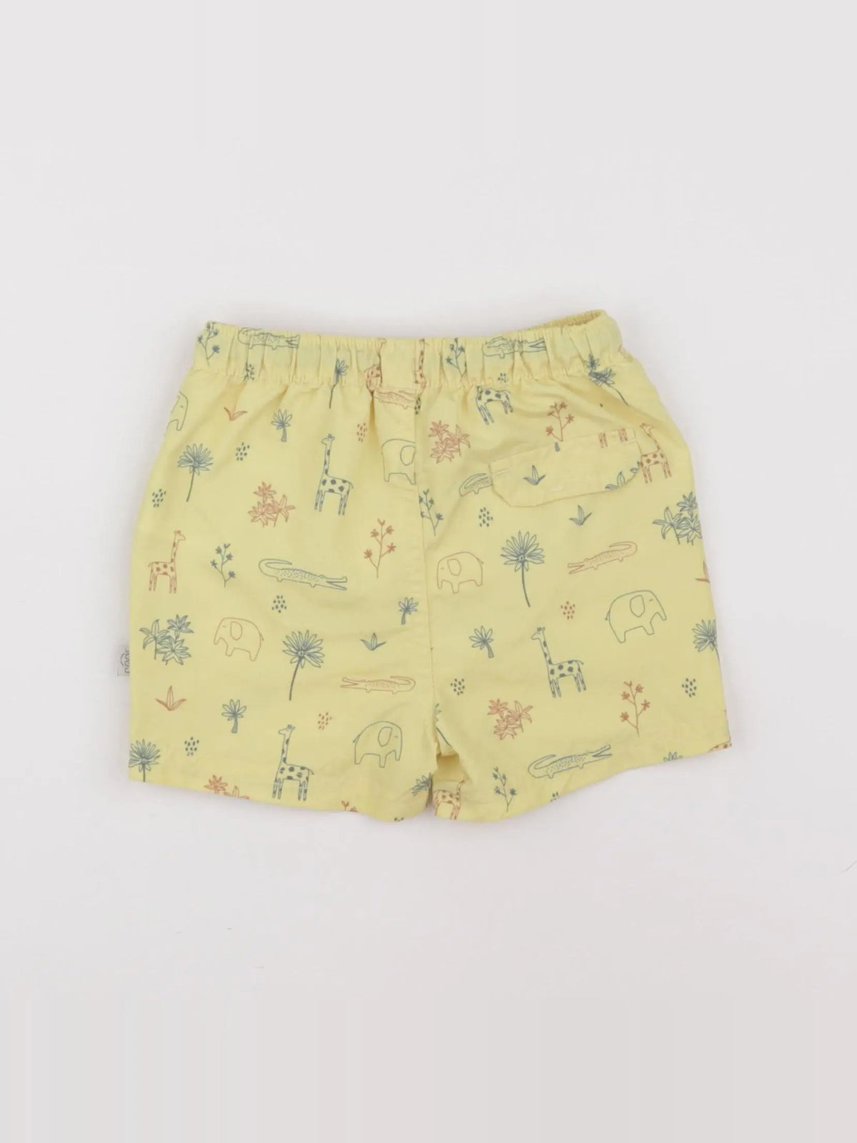 Vertbaudet - maillot de bain jaune - 12 mois