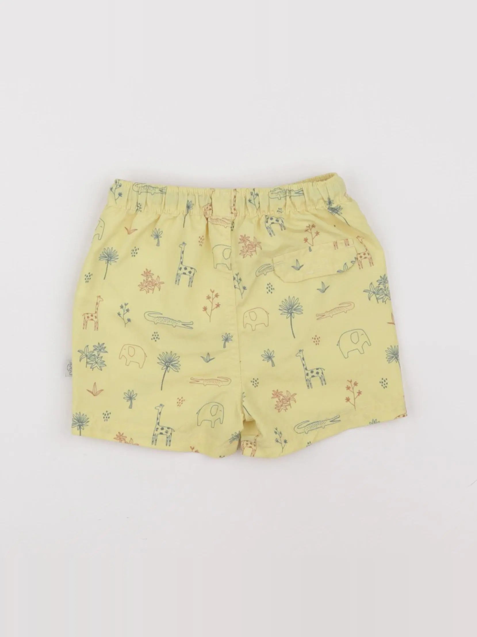 Vertbaudet - maillot de bain jaune - 12 mois