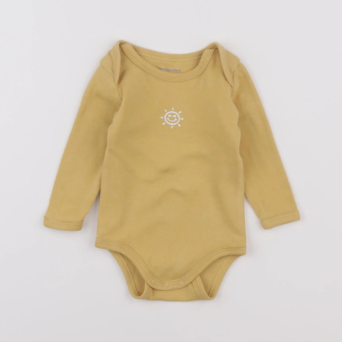 Vertbaudet - body jaune - 6 mois