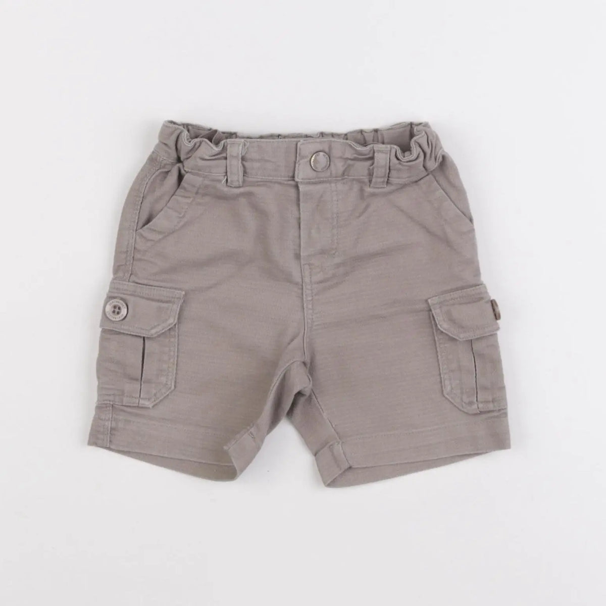 Vertbaudet - short beige - 9 mois