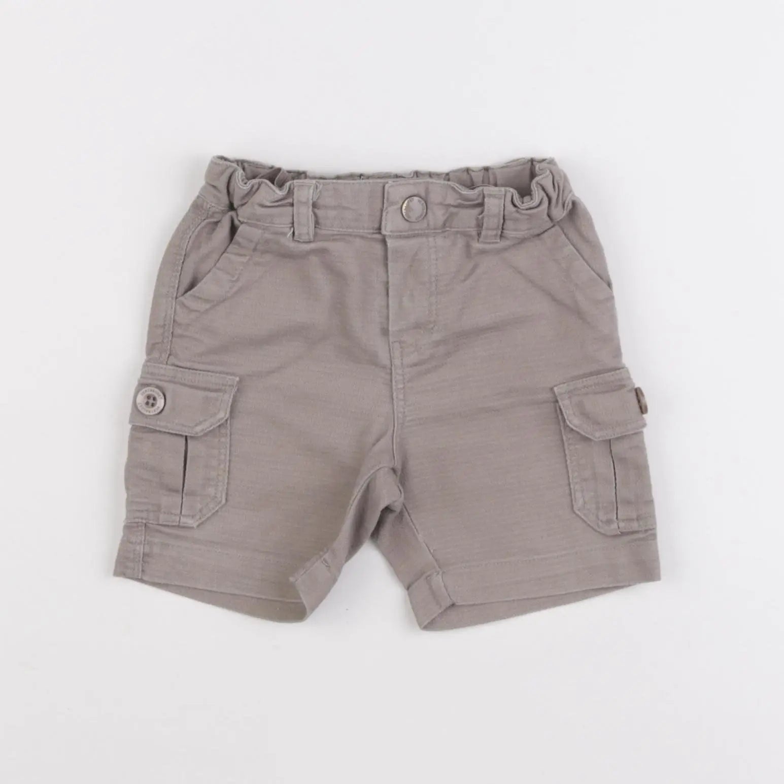 Vertbaudet - short beige - 9 mois