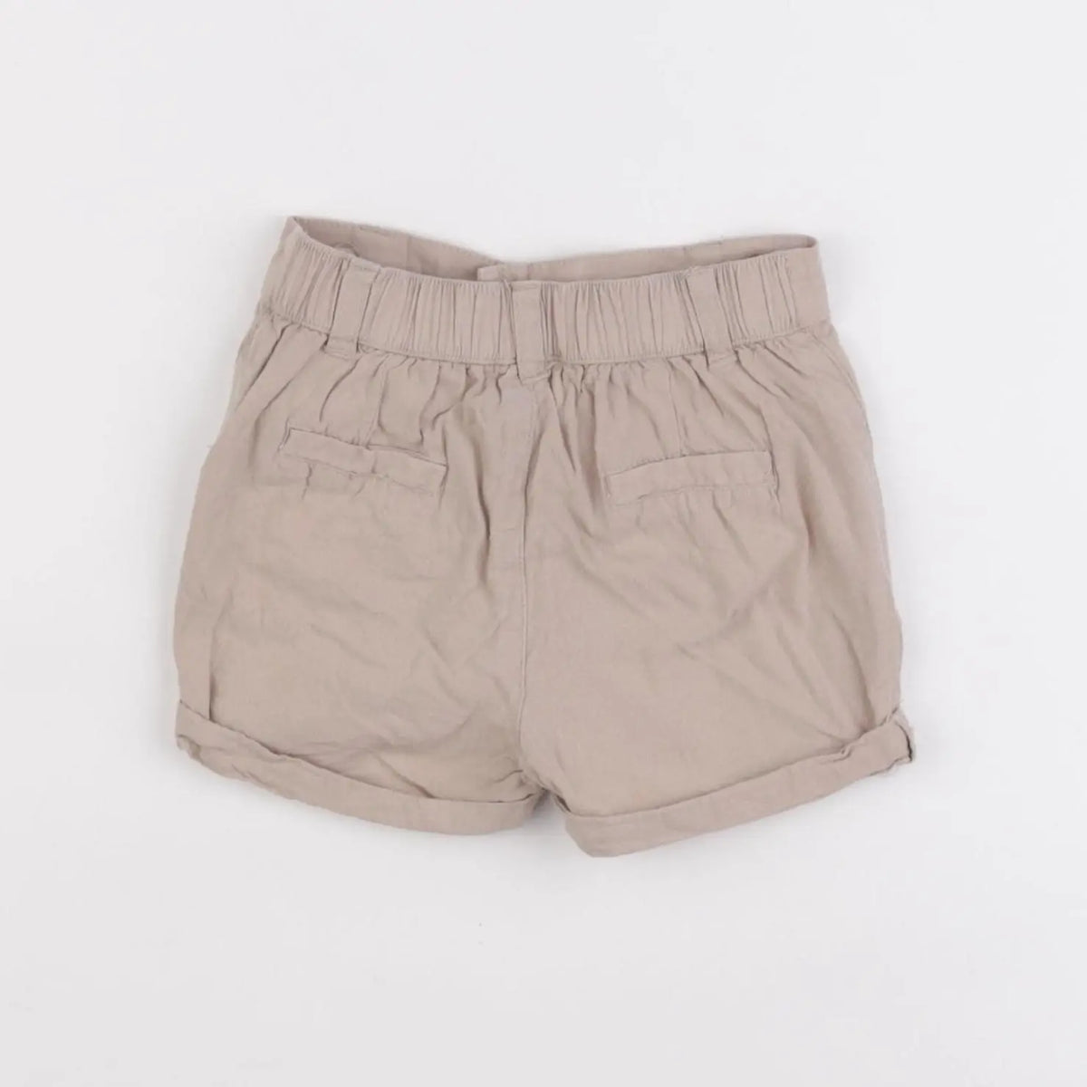 Vertbaudet - short beige - 12 mois