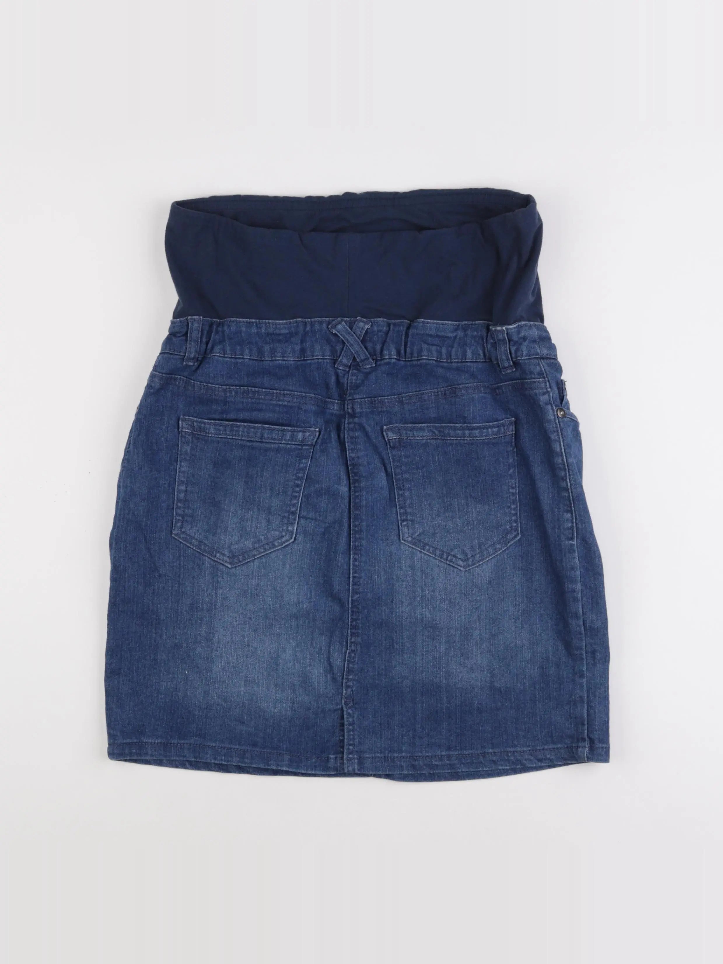 Vertbaudet - jupe grossesse bleu - 40