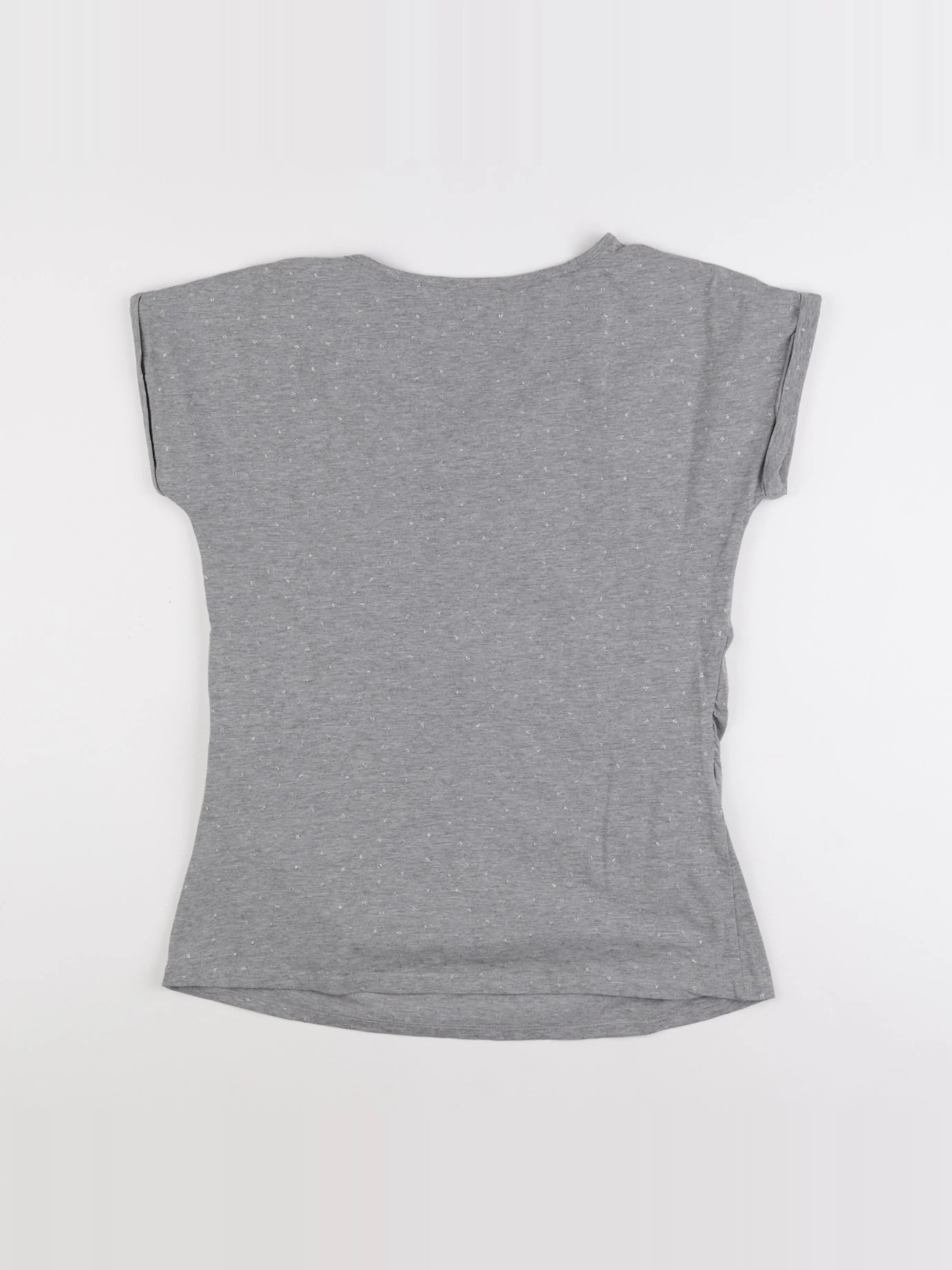 Vertbaudet - tee-shirt grossesse gris, argent - 38 à 40