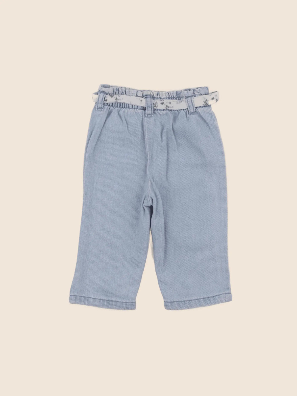 Vertbaudet - jean bleu - 6 mois