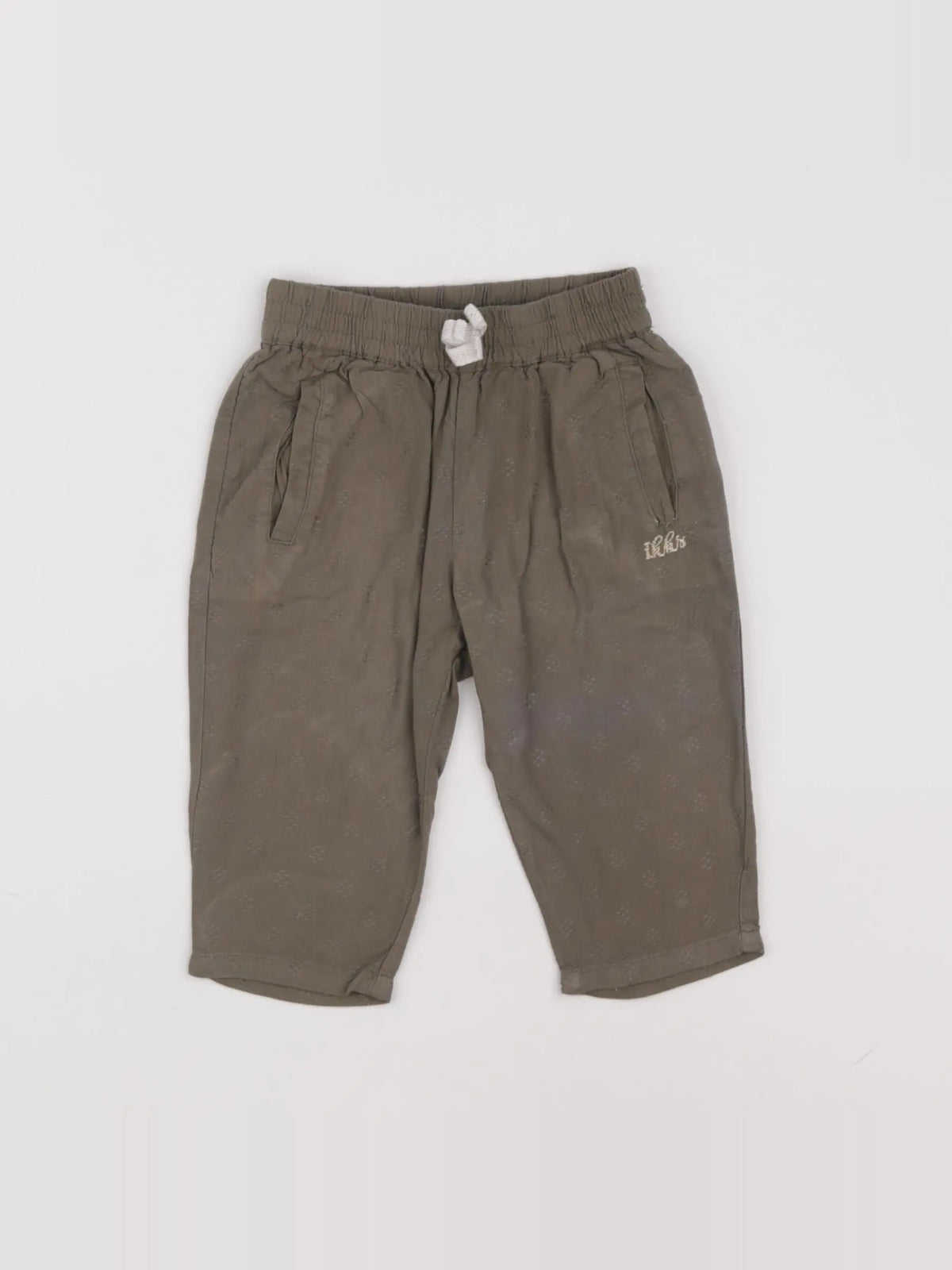IKKS - pantalon vert - 6 mois