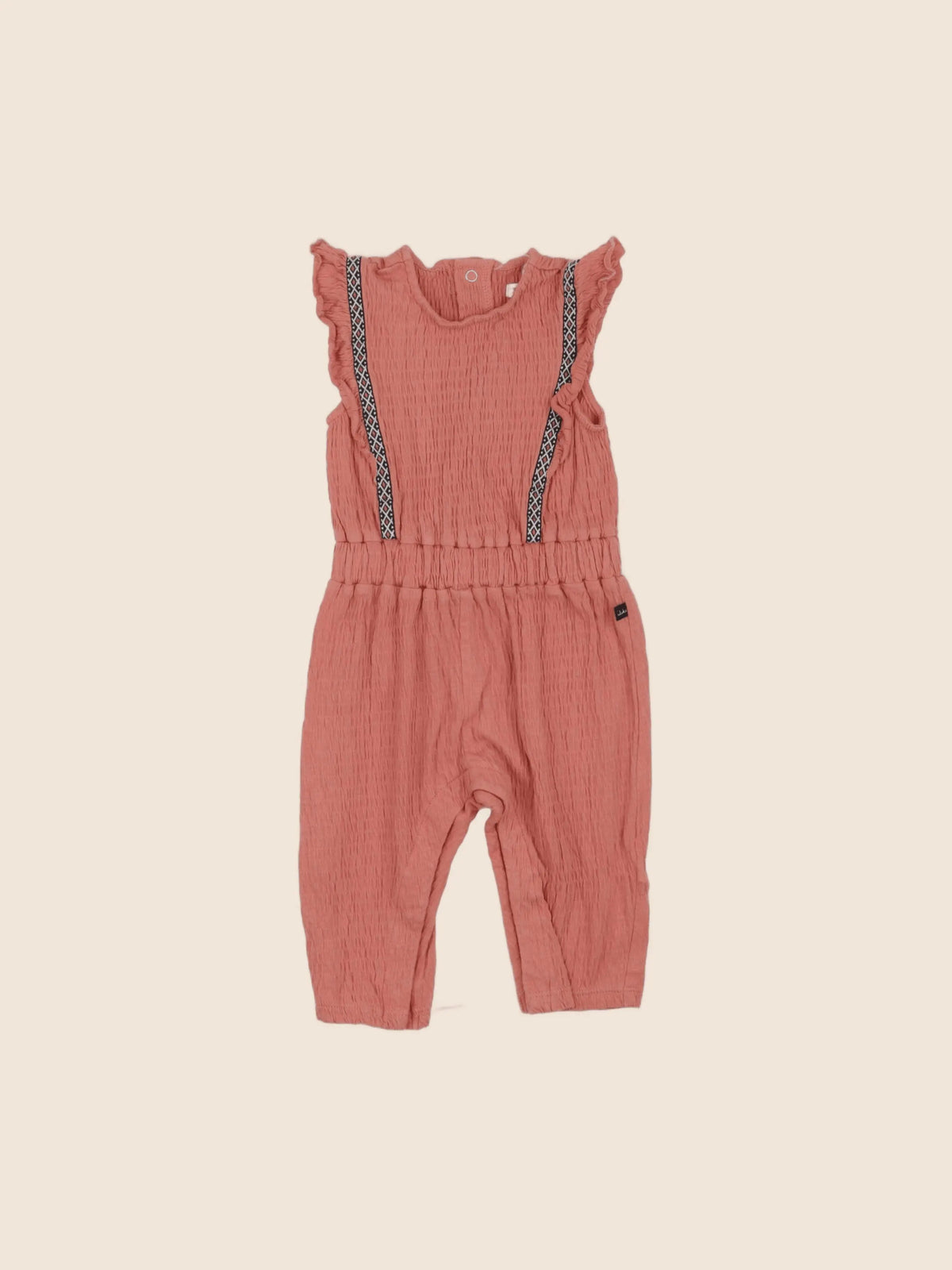 IKKS - combinaison orange - 6 mois
