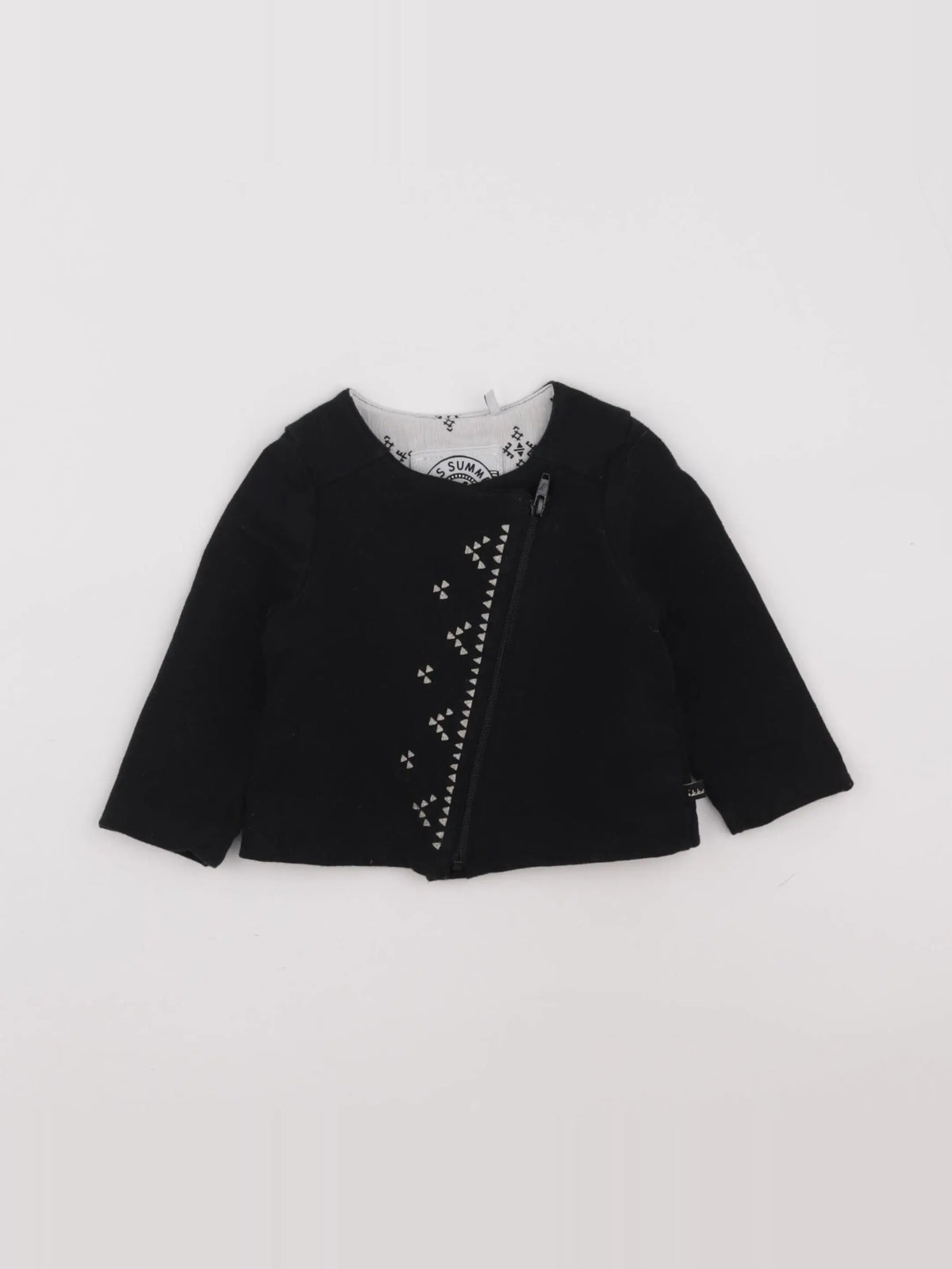 IKKS - gilet noir - 12 mois