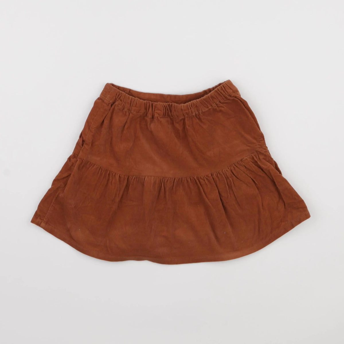 Vertbaudet - jupe marron - 6 ans