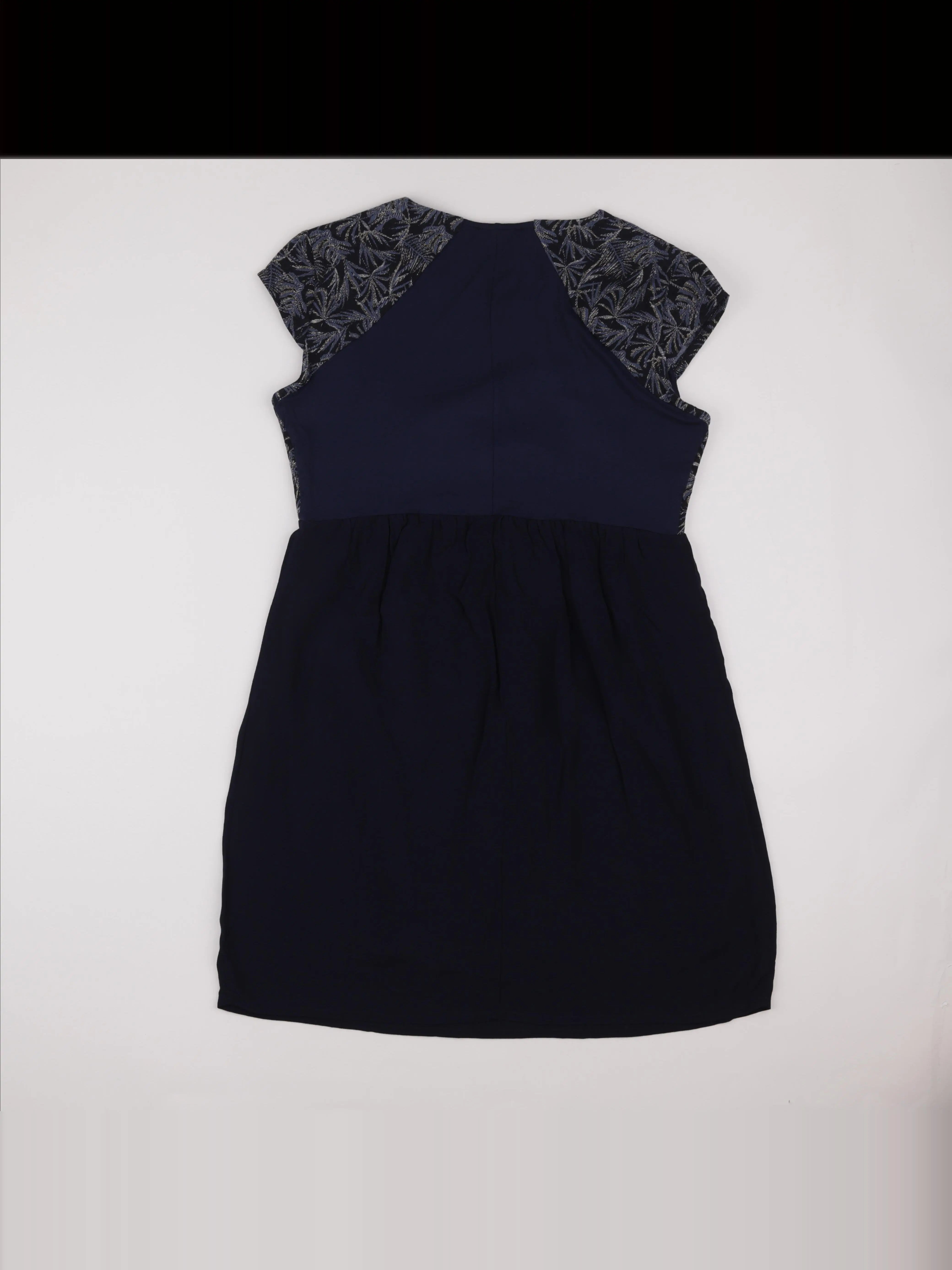Envie de fraise - robe grossesse bleu, or - 40