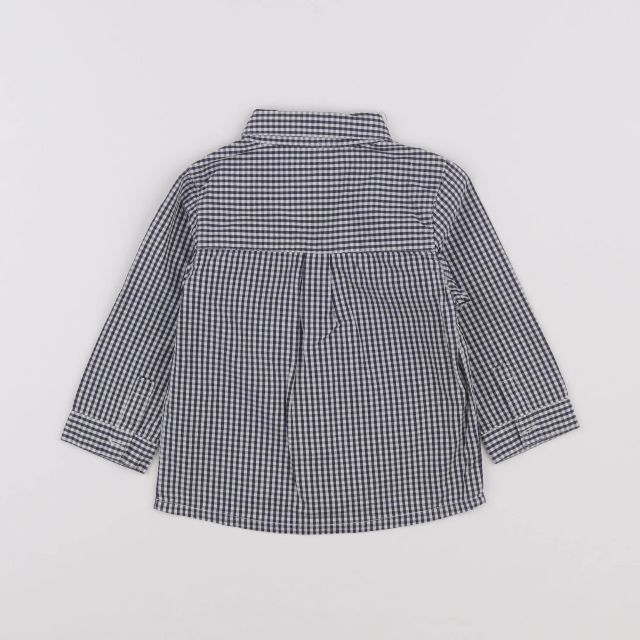 Vertbaudet - chemise bleu - 18 mois