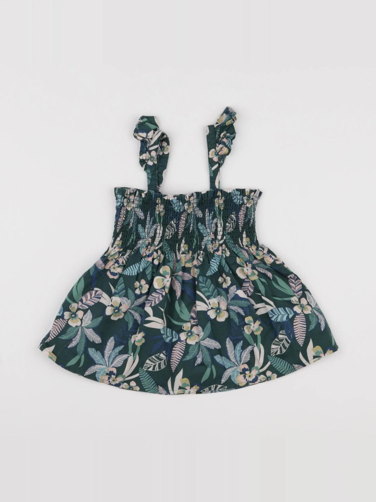 Vertbaudet - blouse vert - 5 ans