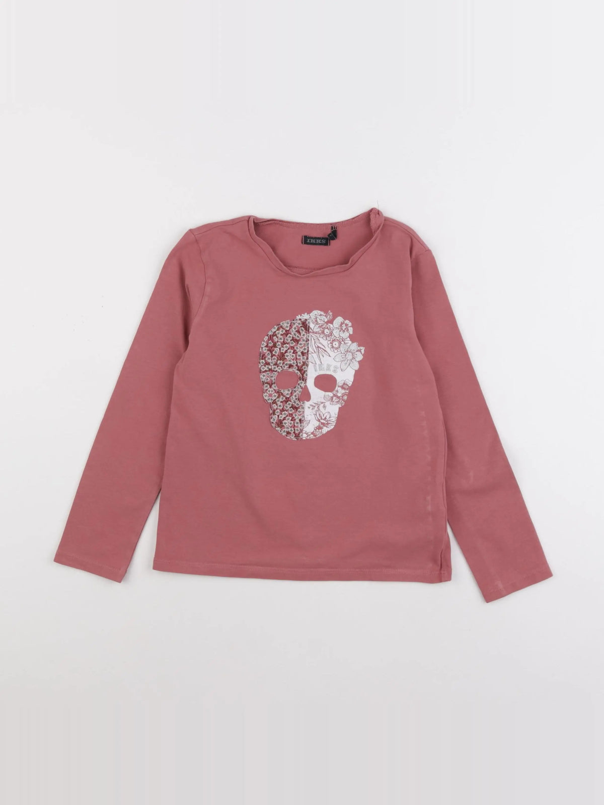 IKKS - tee-shirt rose - 8 ans