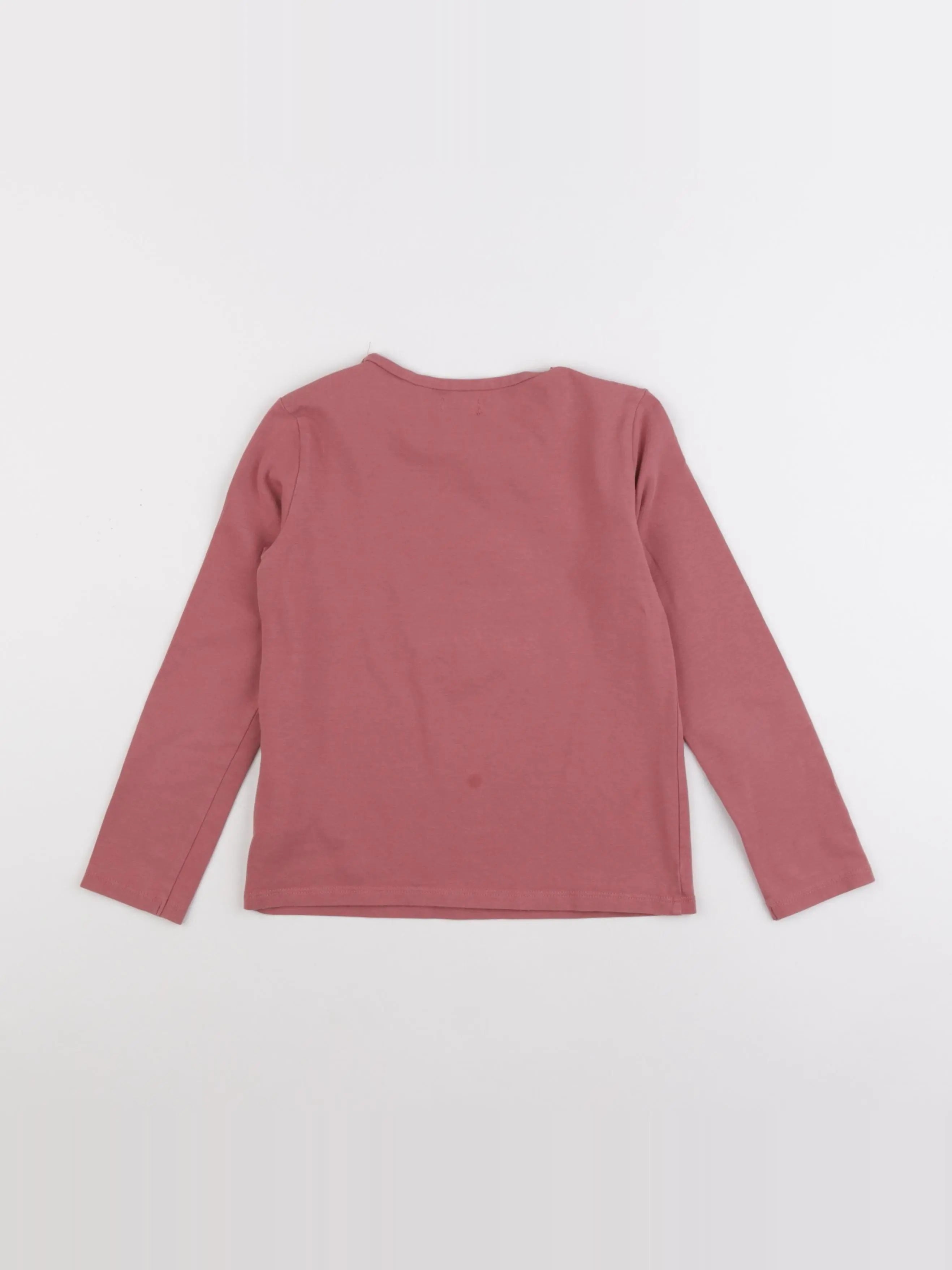 IKKS - tee-shirt rose - 8 ans