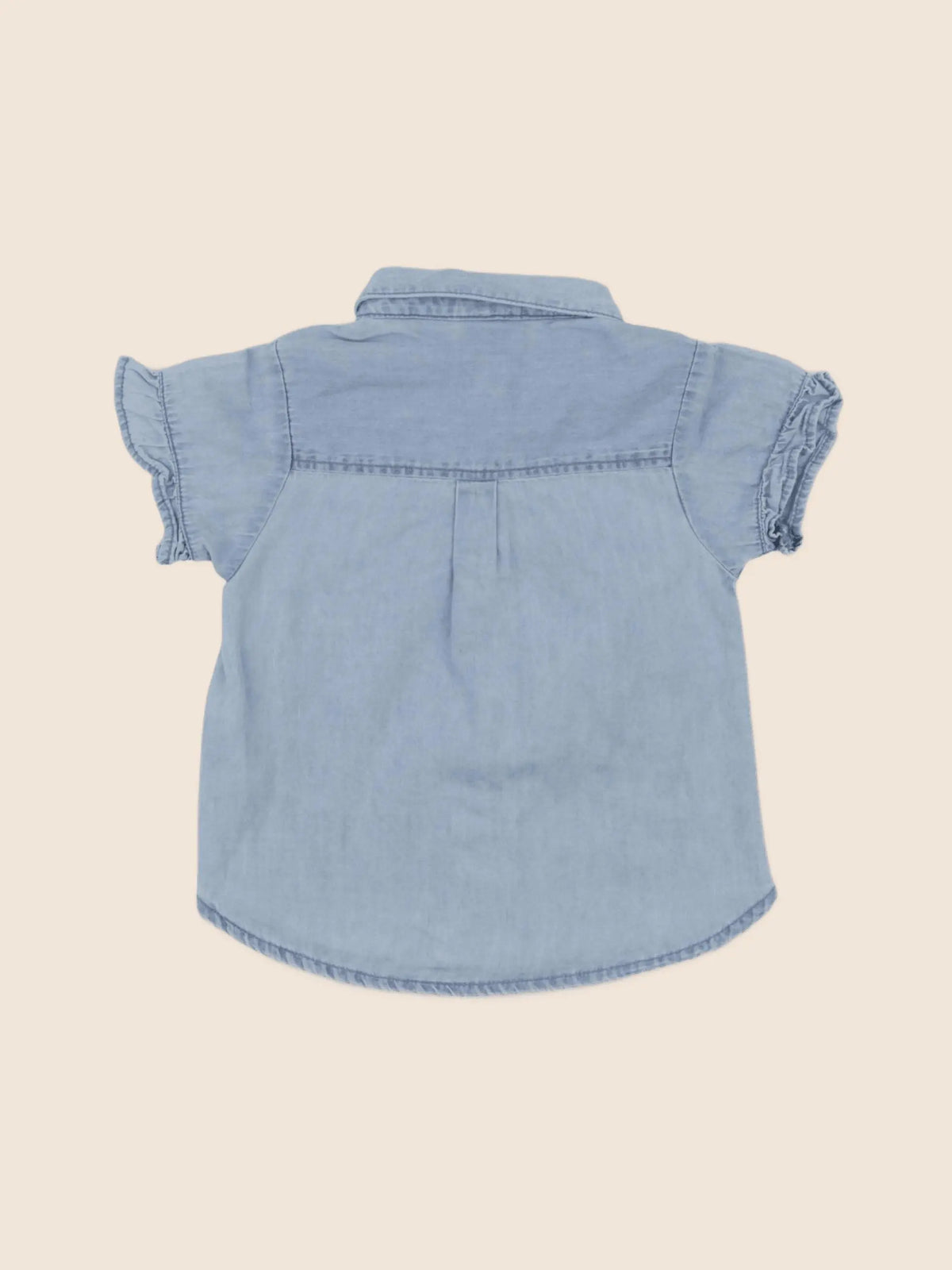 Tape à l'oeil - blouse bleu - 12 mois