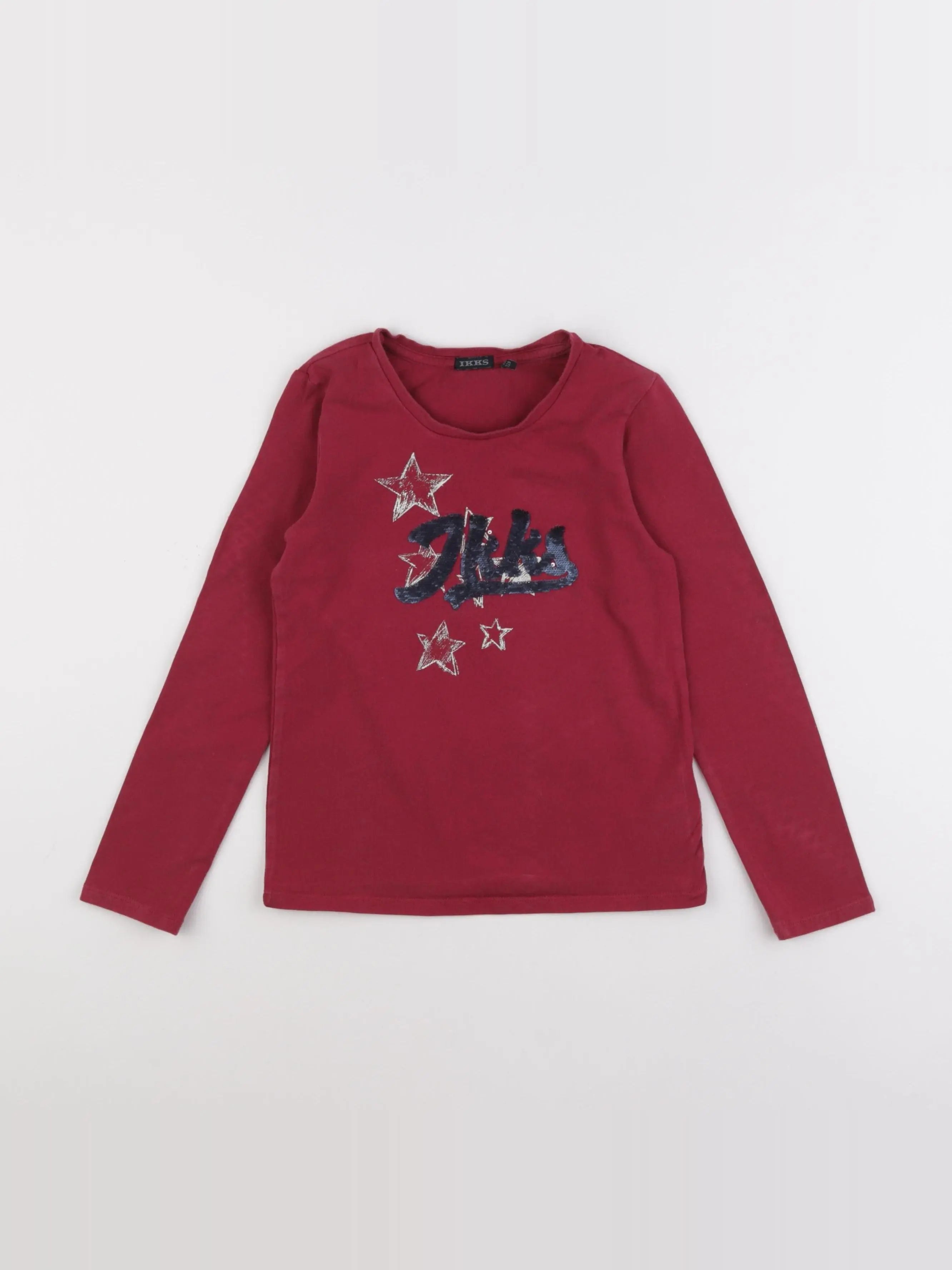 IKKS - tee-shirt rouge - 8 ans