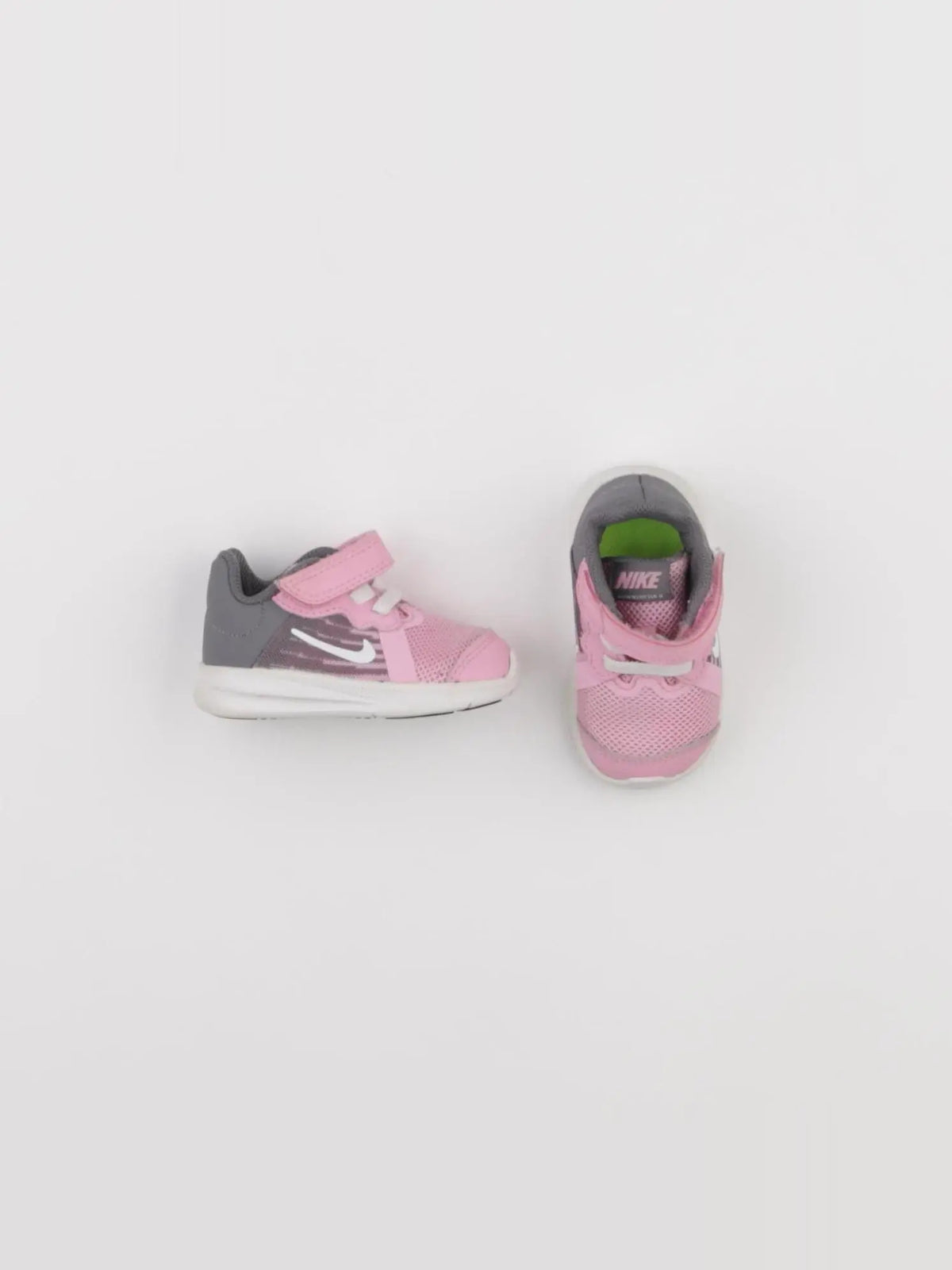 Nike - baskets gris, rose - pointure 18/19