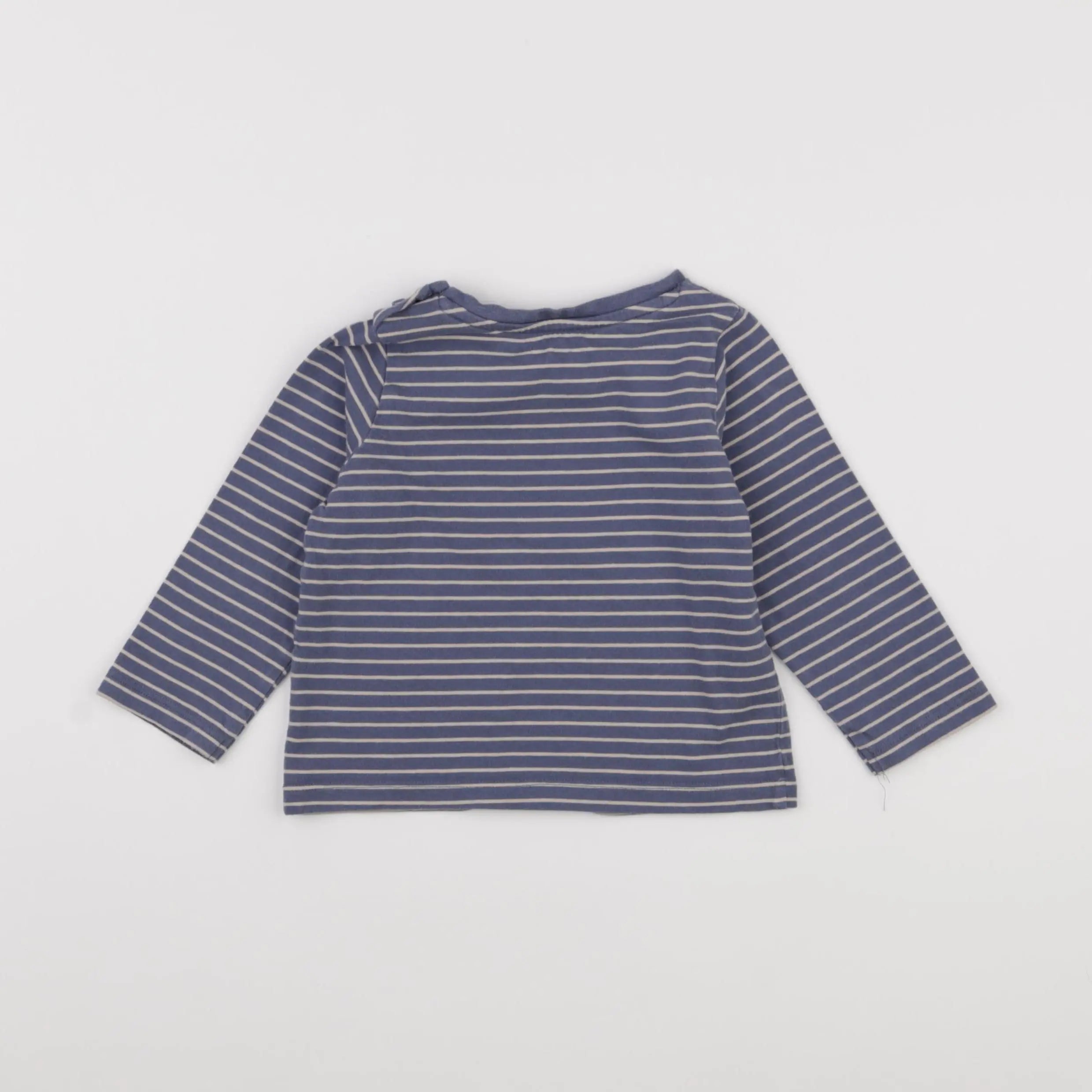 Vertbaudet - tee-shirt bleu - 18 mois