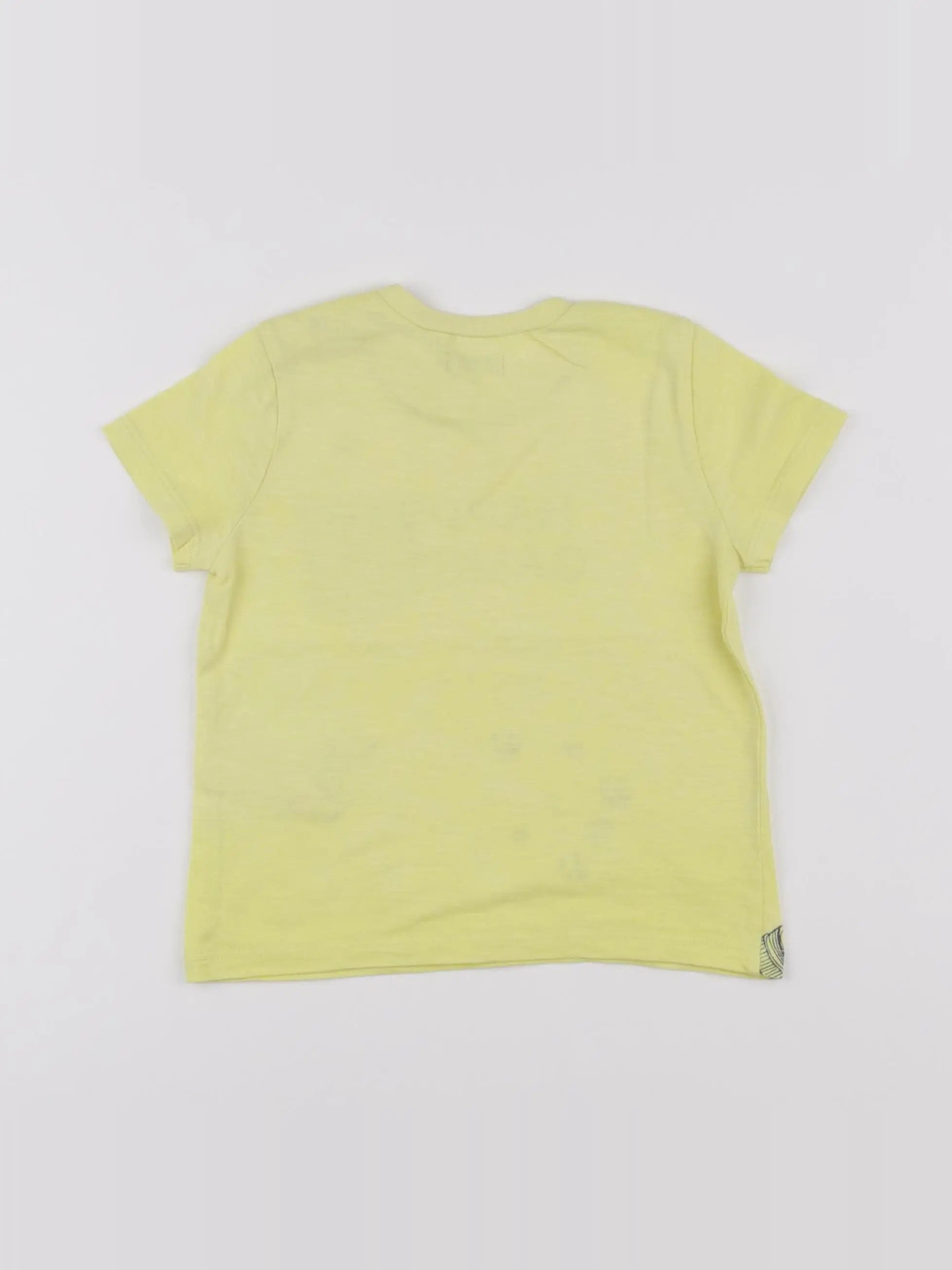 IKKS - tee-shirt jaune - 18 mois