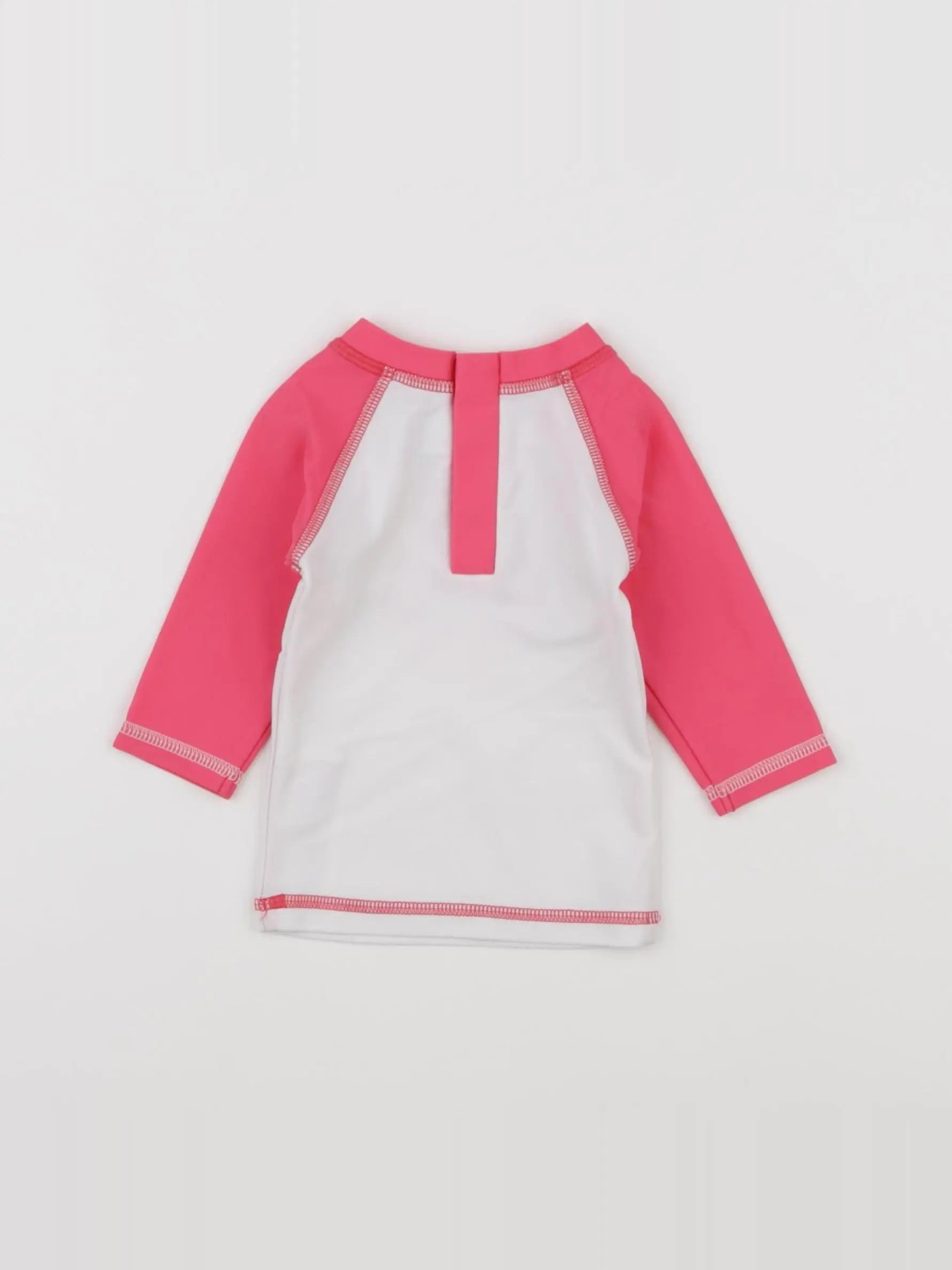 Petit Bateau - tee-shirt de bain rose - 6 mois
