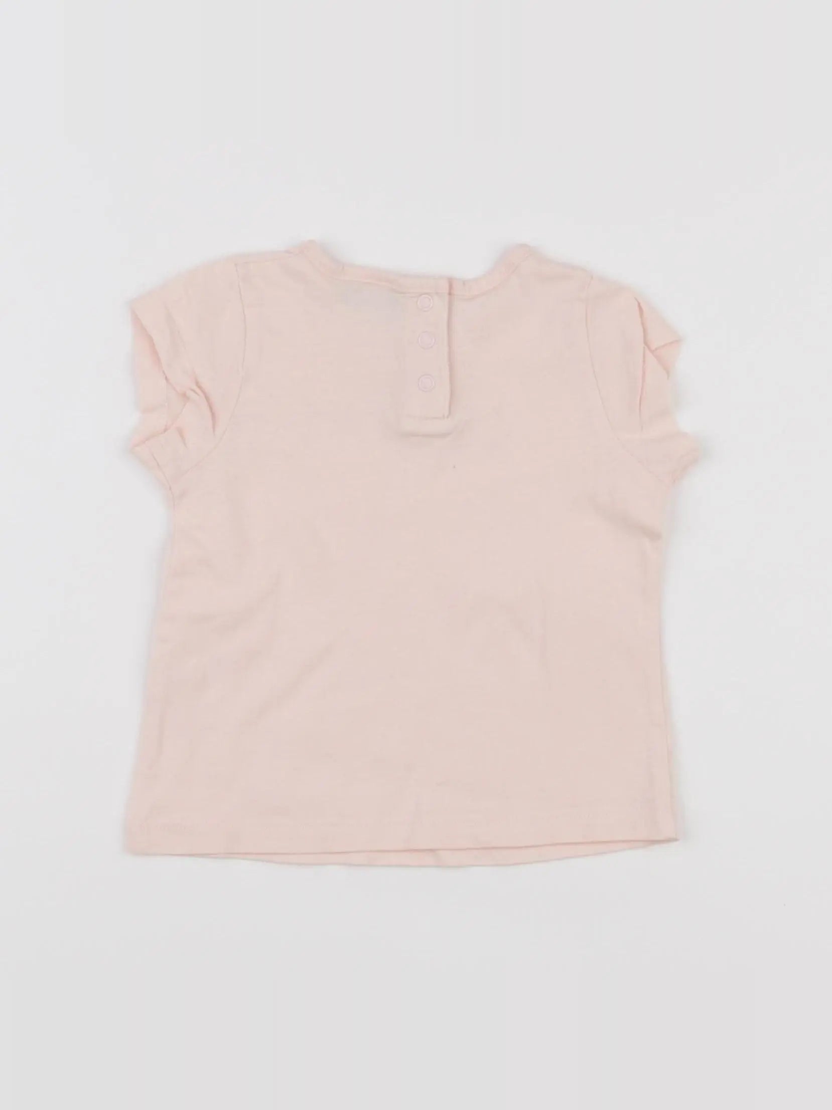 Tape à l'oeil - tee-shirt rose - 6 mois