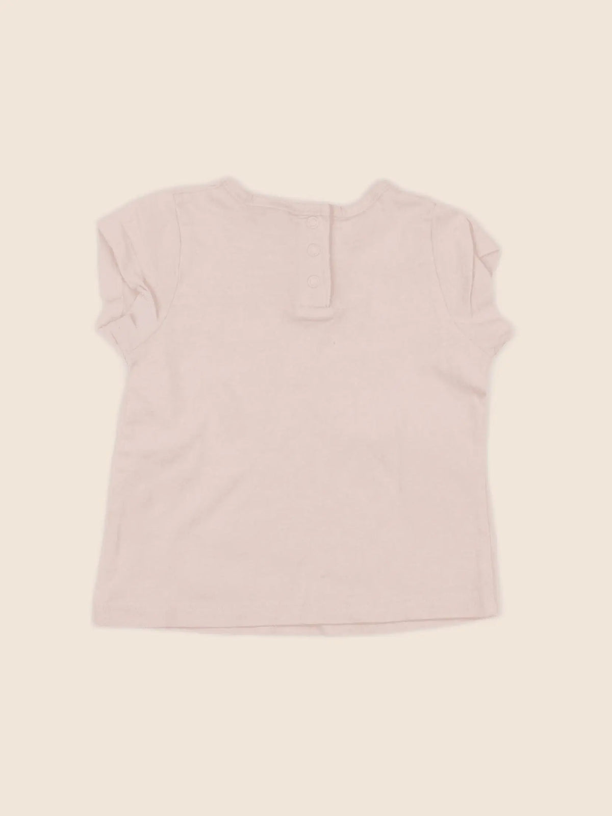 Tape à l'oeil - tee-shirt rose - 6 mois