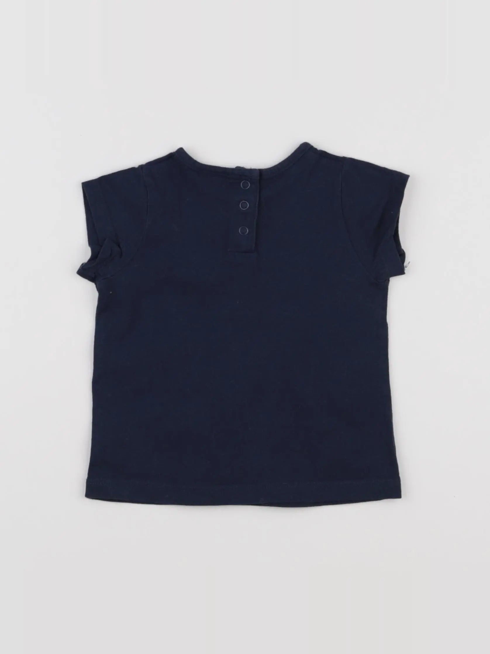 Tape à l'oeil - tee-shirt bleu - 6 mois
