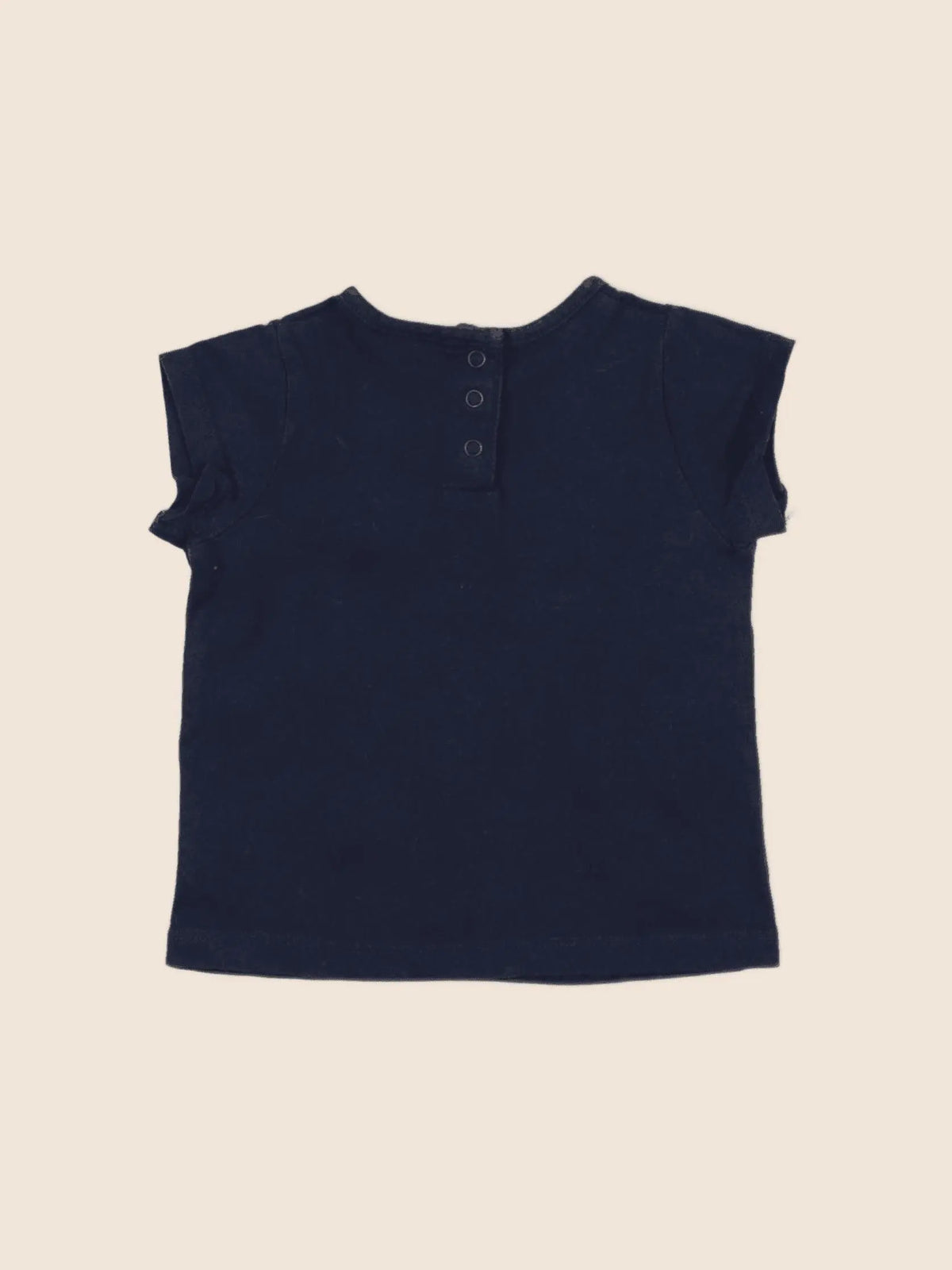 Tape à l'oeil - tee-shirt bleu - 6 mois