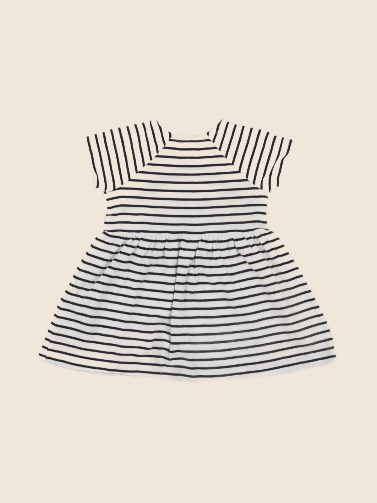 Petit Bateau - robe bleu - 6 mois